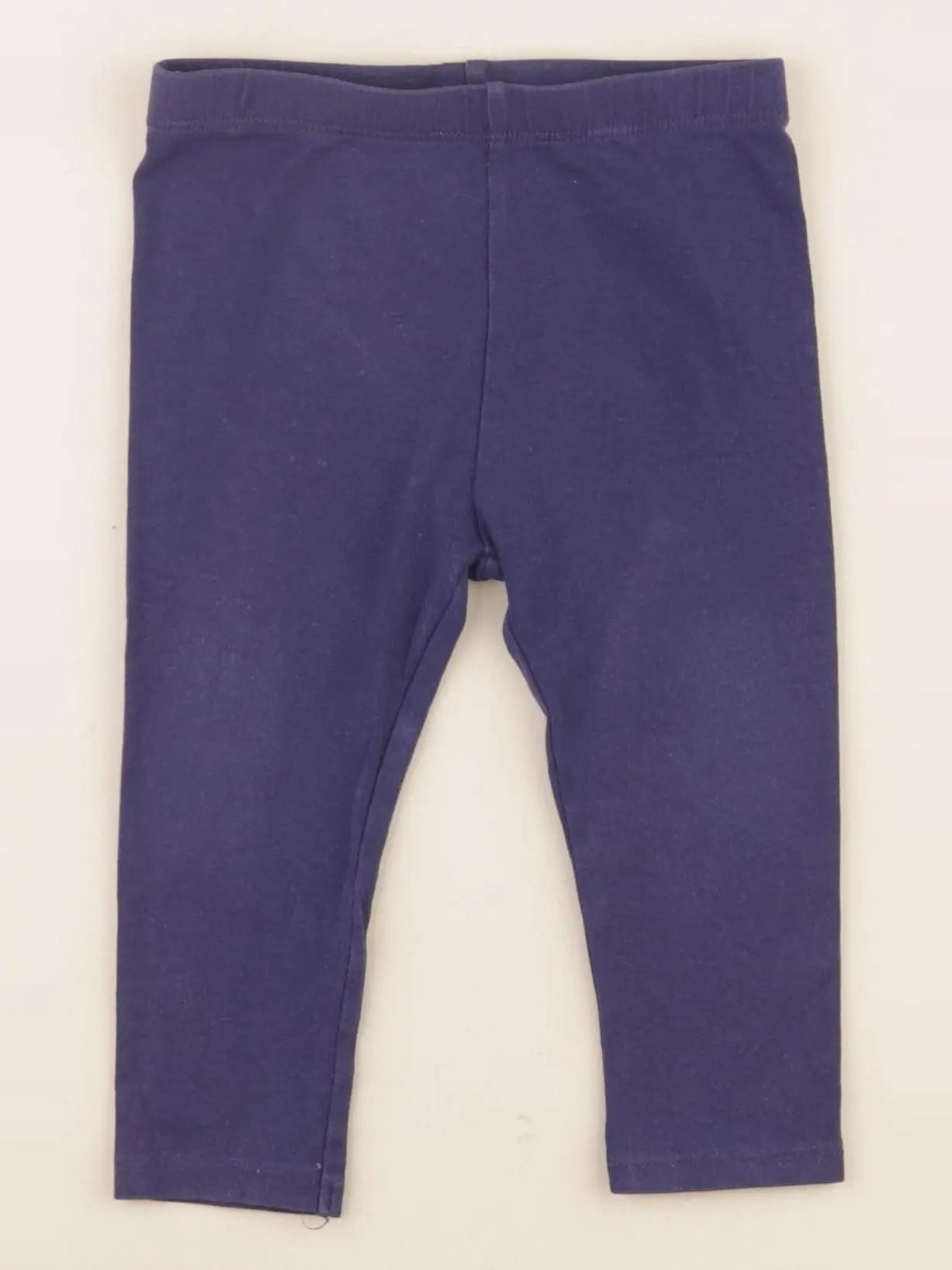 Vertbaudet - legging bleu - 12 mois