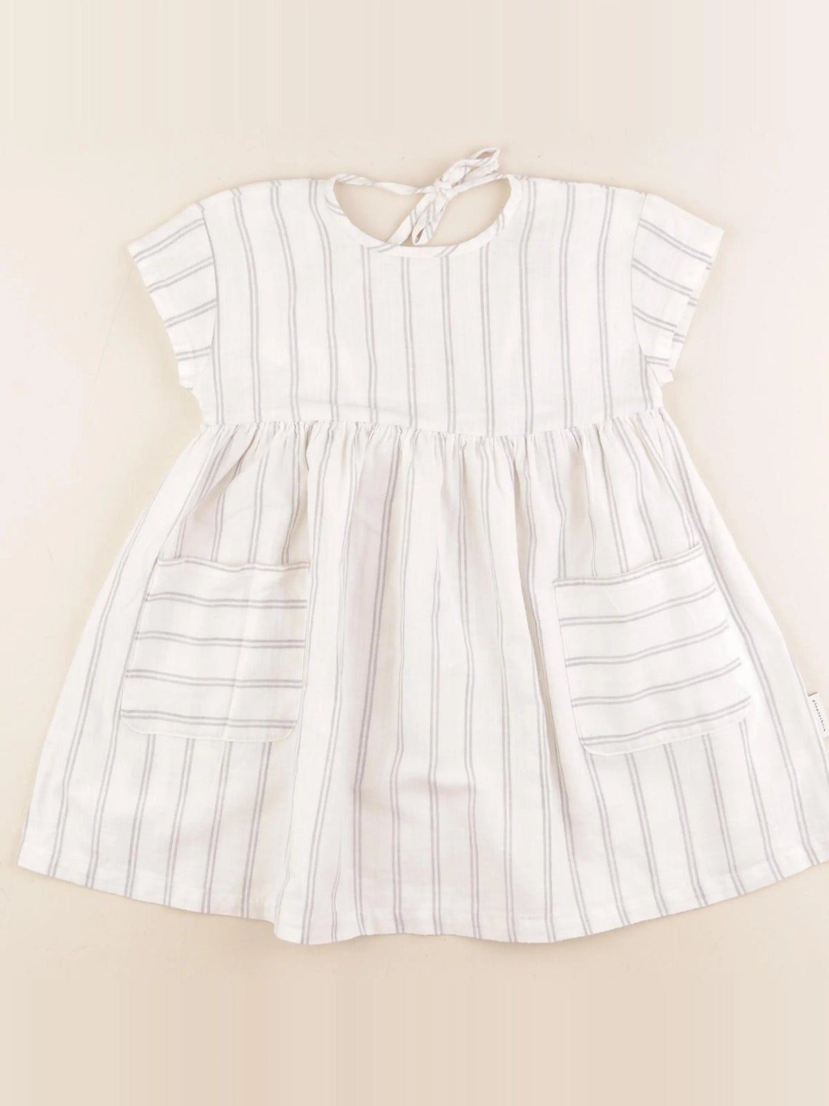 Piupiuchick - robe gris, beige - 4 ans