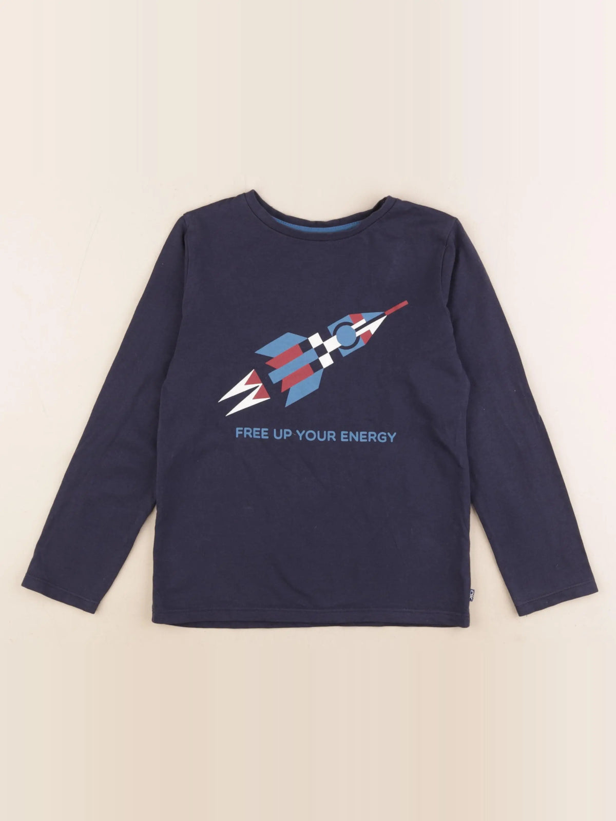 Okaidi - tee-shirt bleu - 6 ans