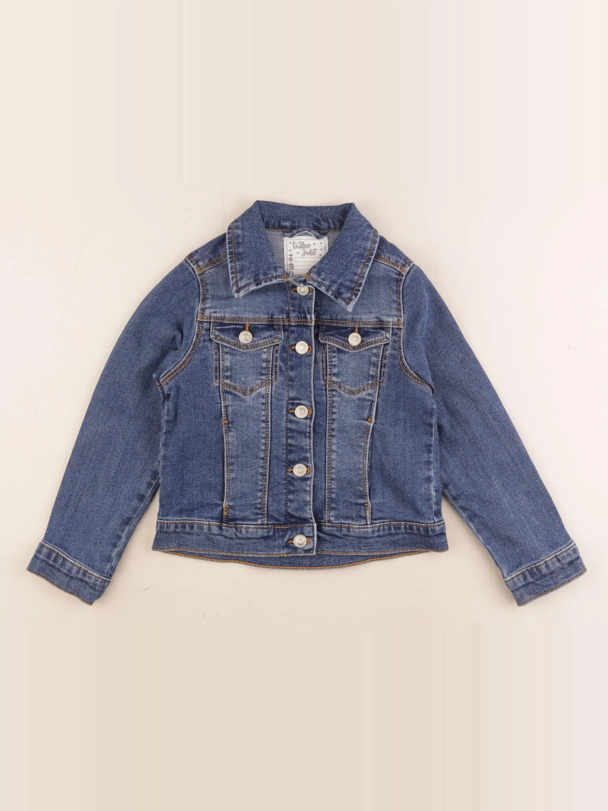 Vertbaudet - veste bleu - 6 ans
