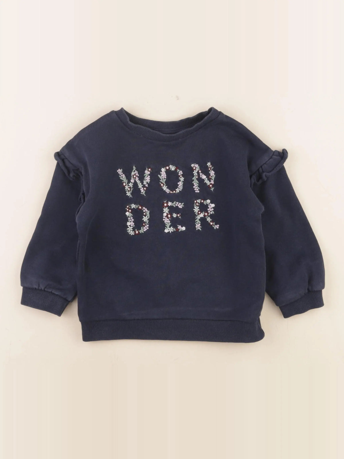 Mango - sweat bleu - 18/24 mois