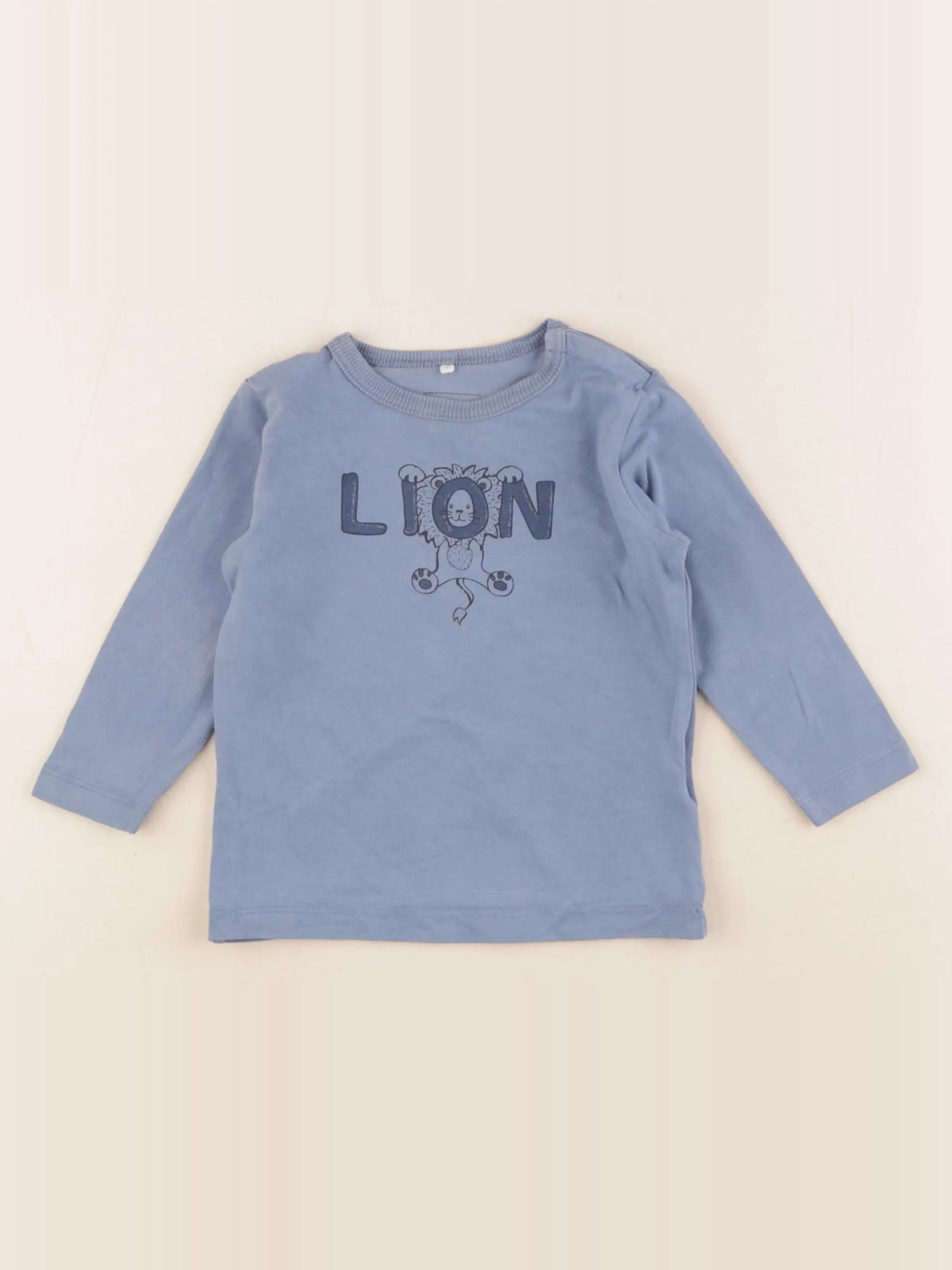 Name it - tee-shirt bleu - 9/12 mois