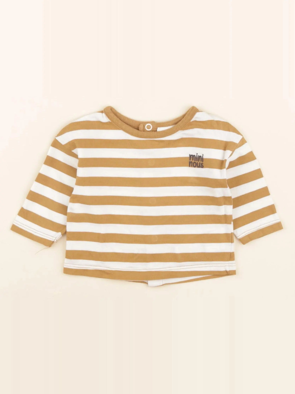 Tape à l'oeil - tee-shirt marron - 3 mois