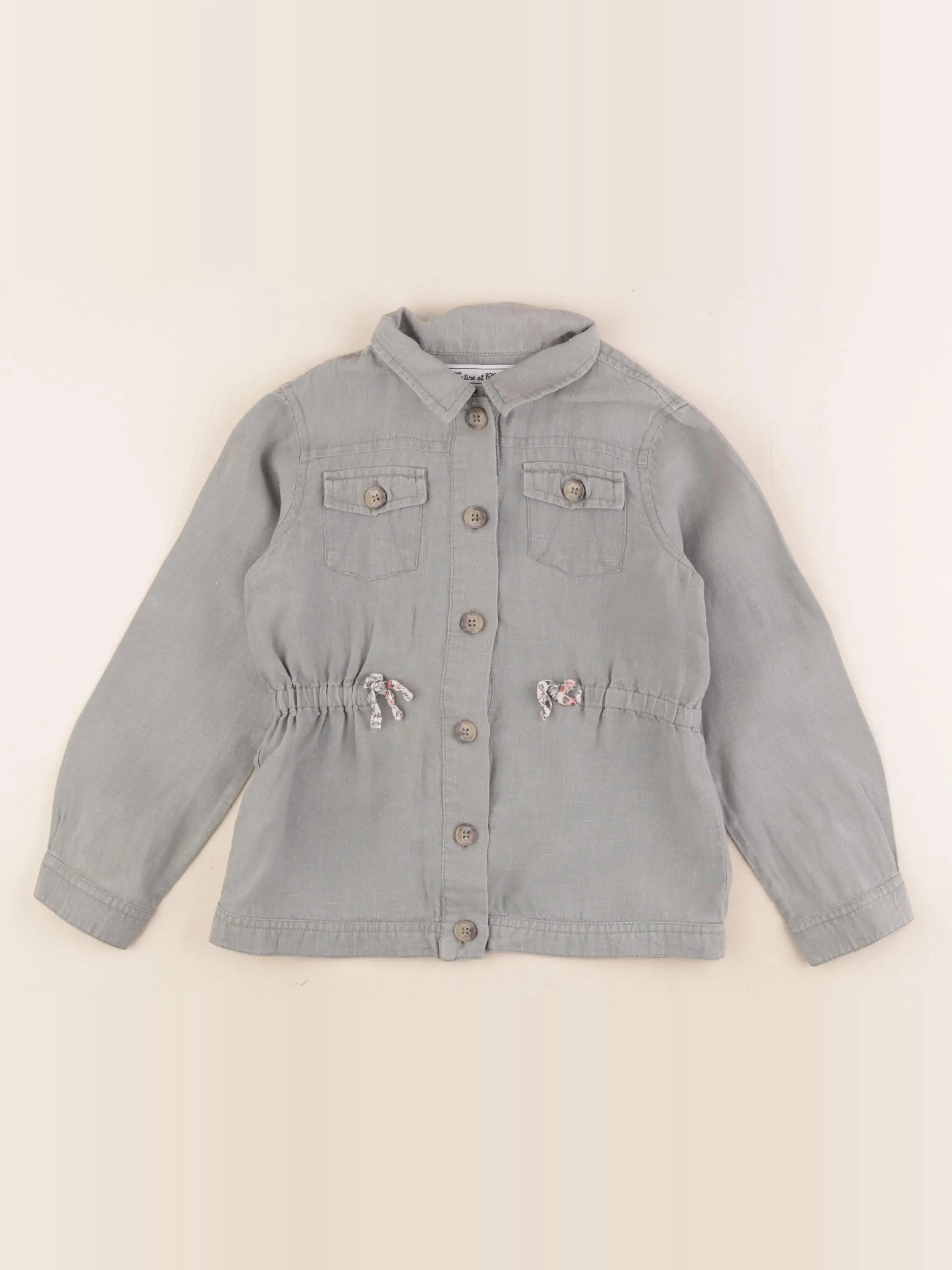 Tartine & Chocolat - veste vert - 5 ans