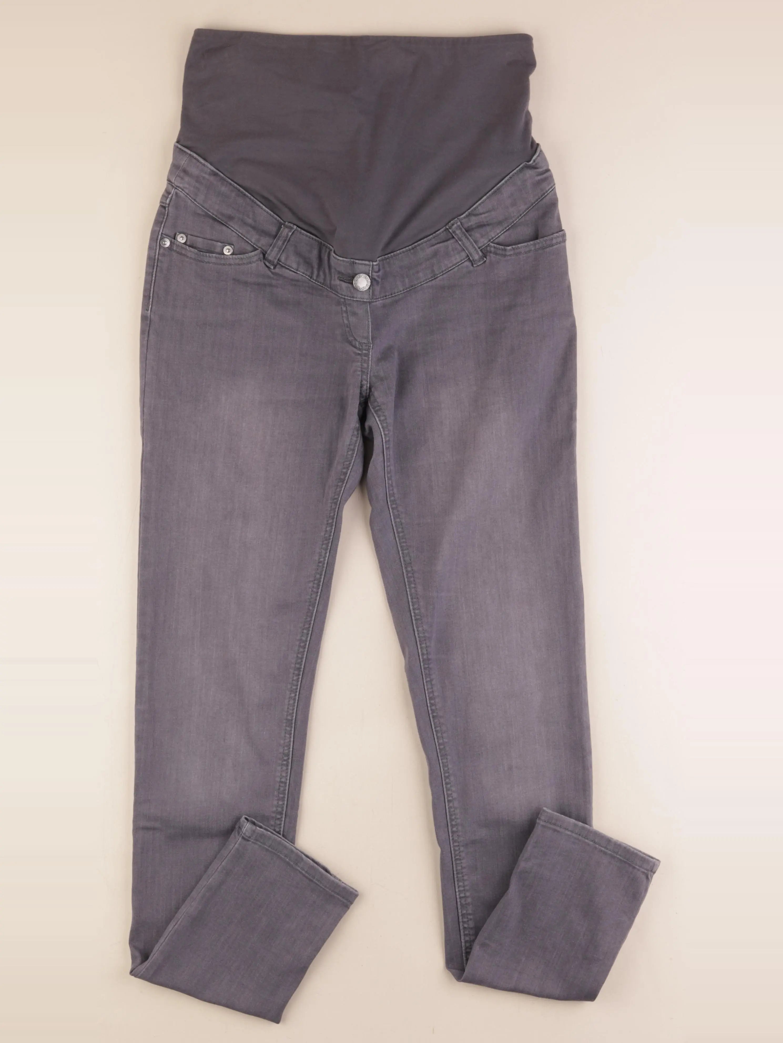 Vertbaudet - jean grossesse gris - 38