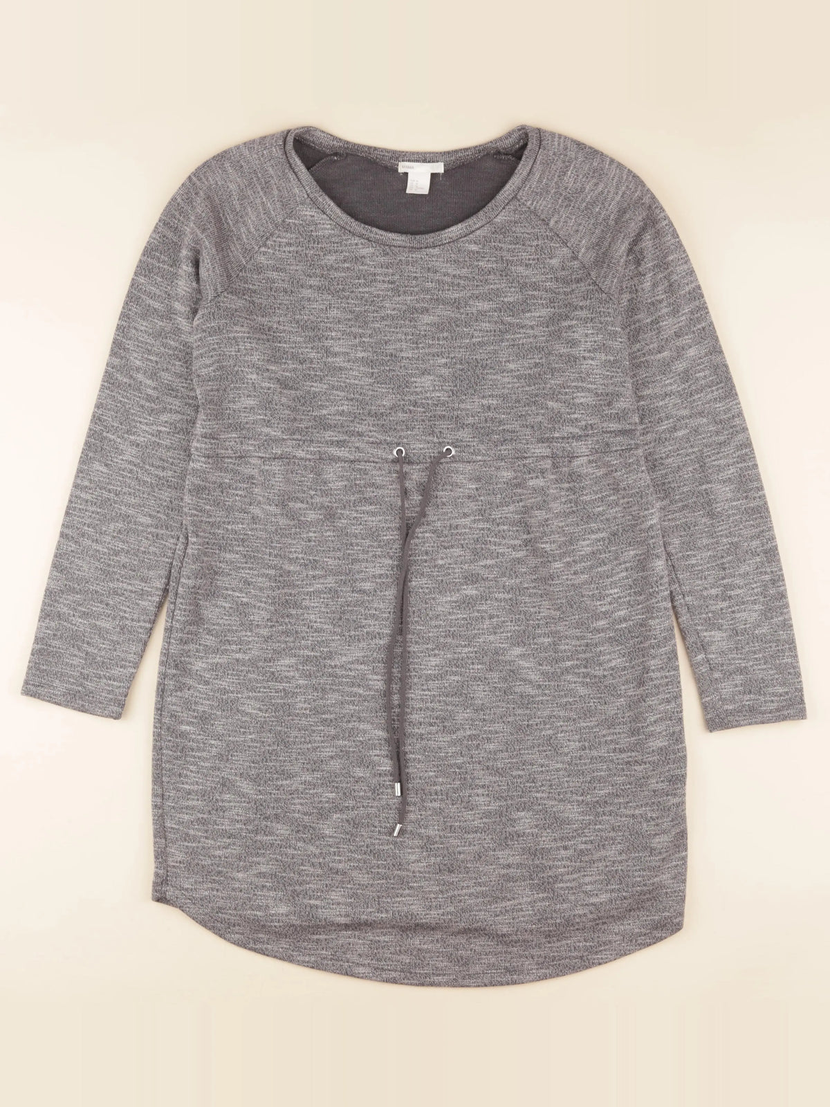H&M - robe grossesse gris - m