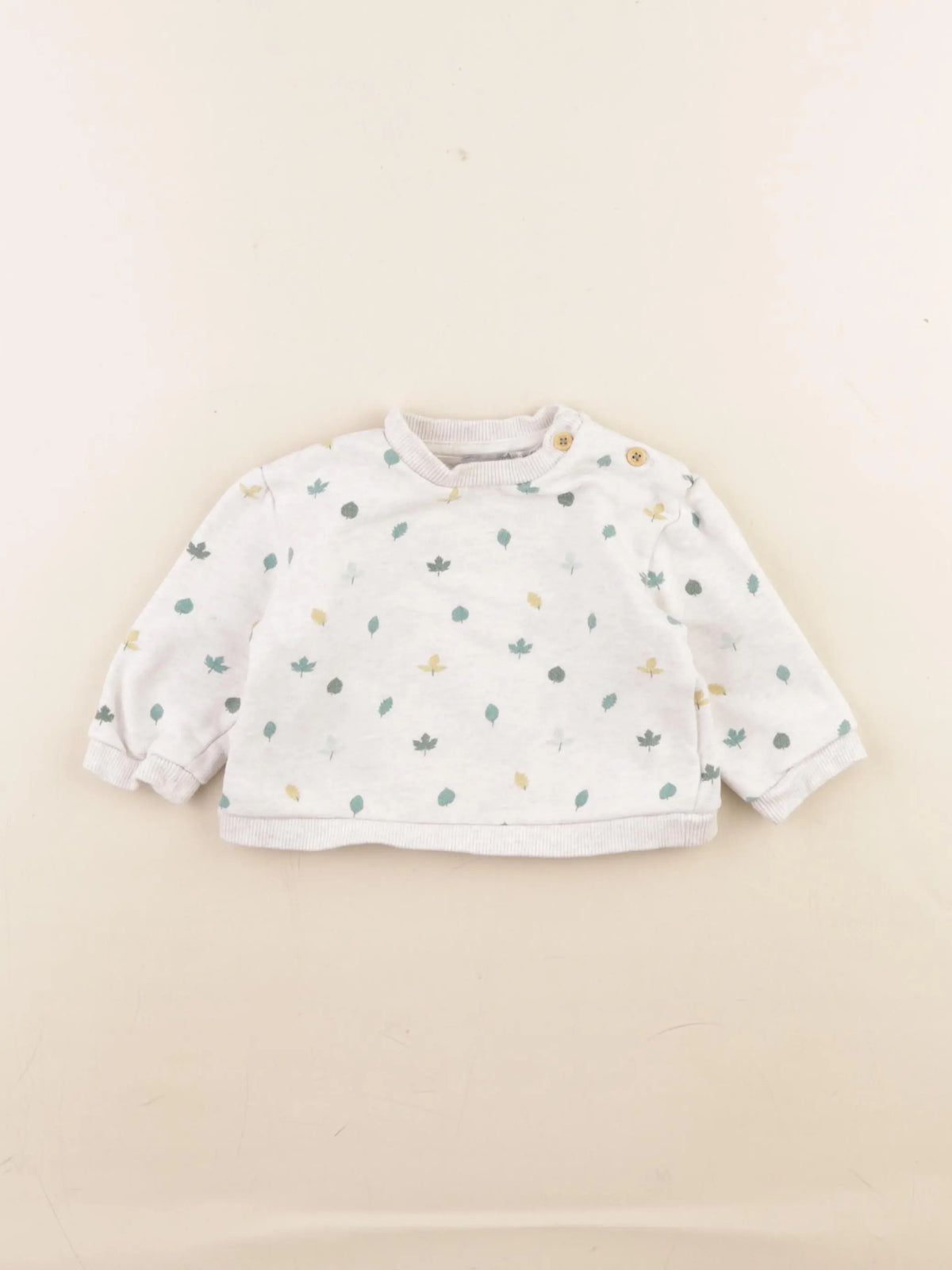 Boutchou - sweat marron - 9 mois