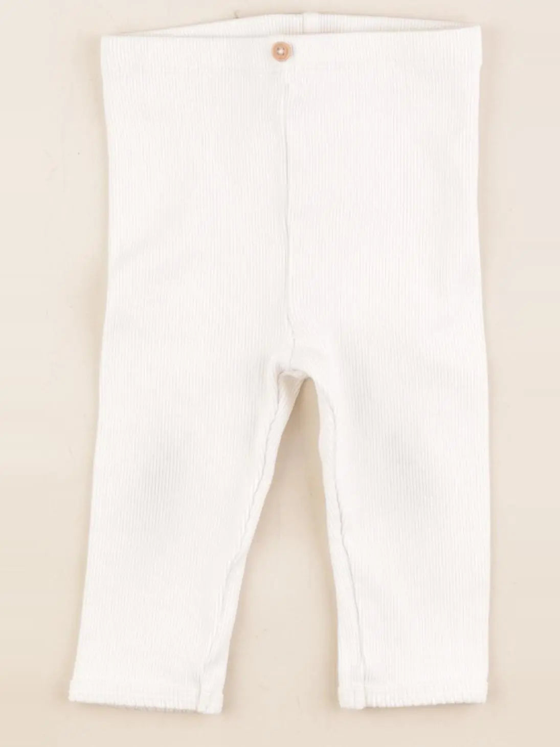 Vertbaudet - legging blanc - 9 mois
