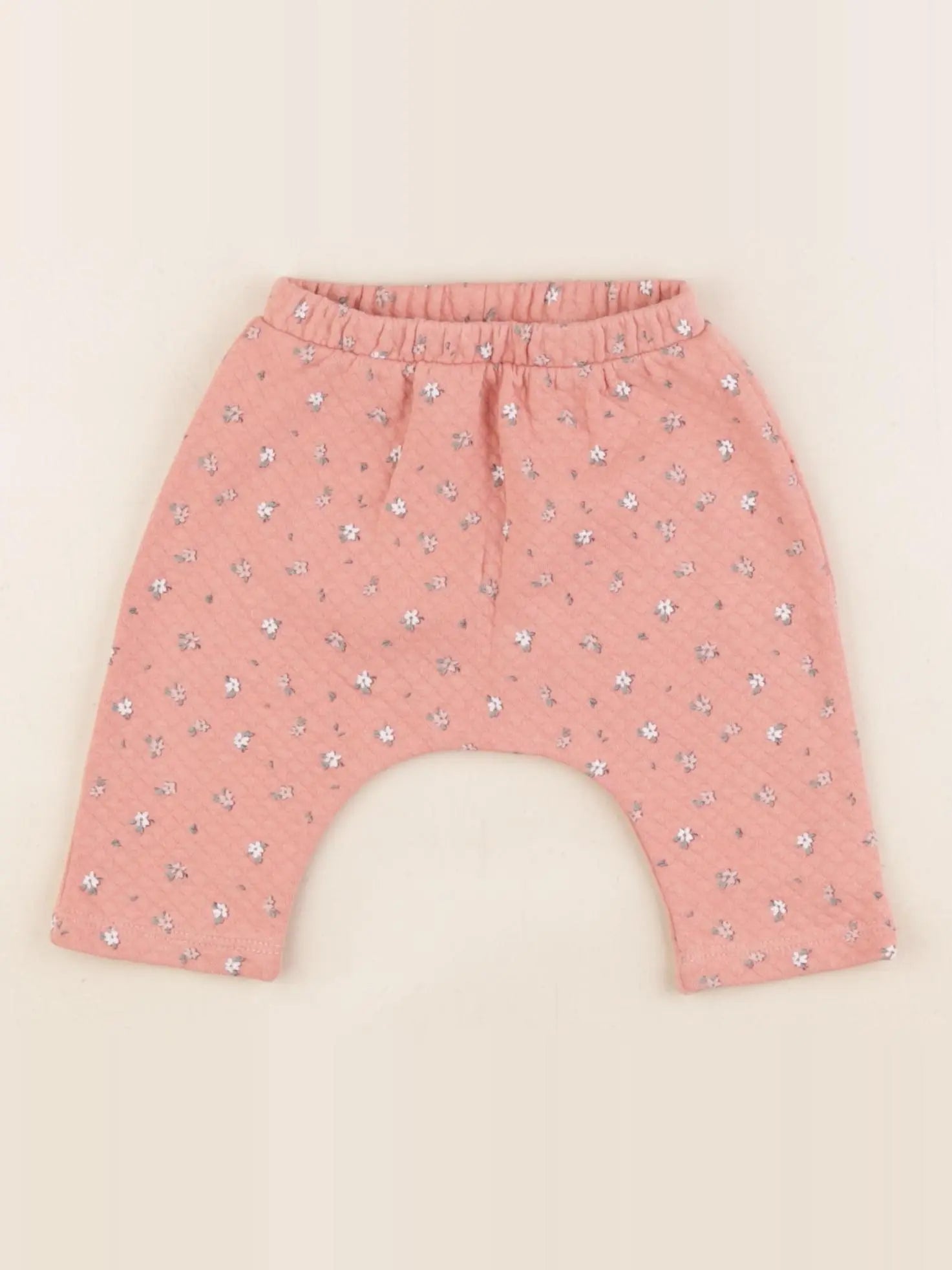 Vertbaudet - sarouel rose - 3 mois