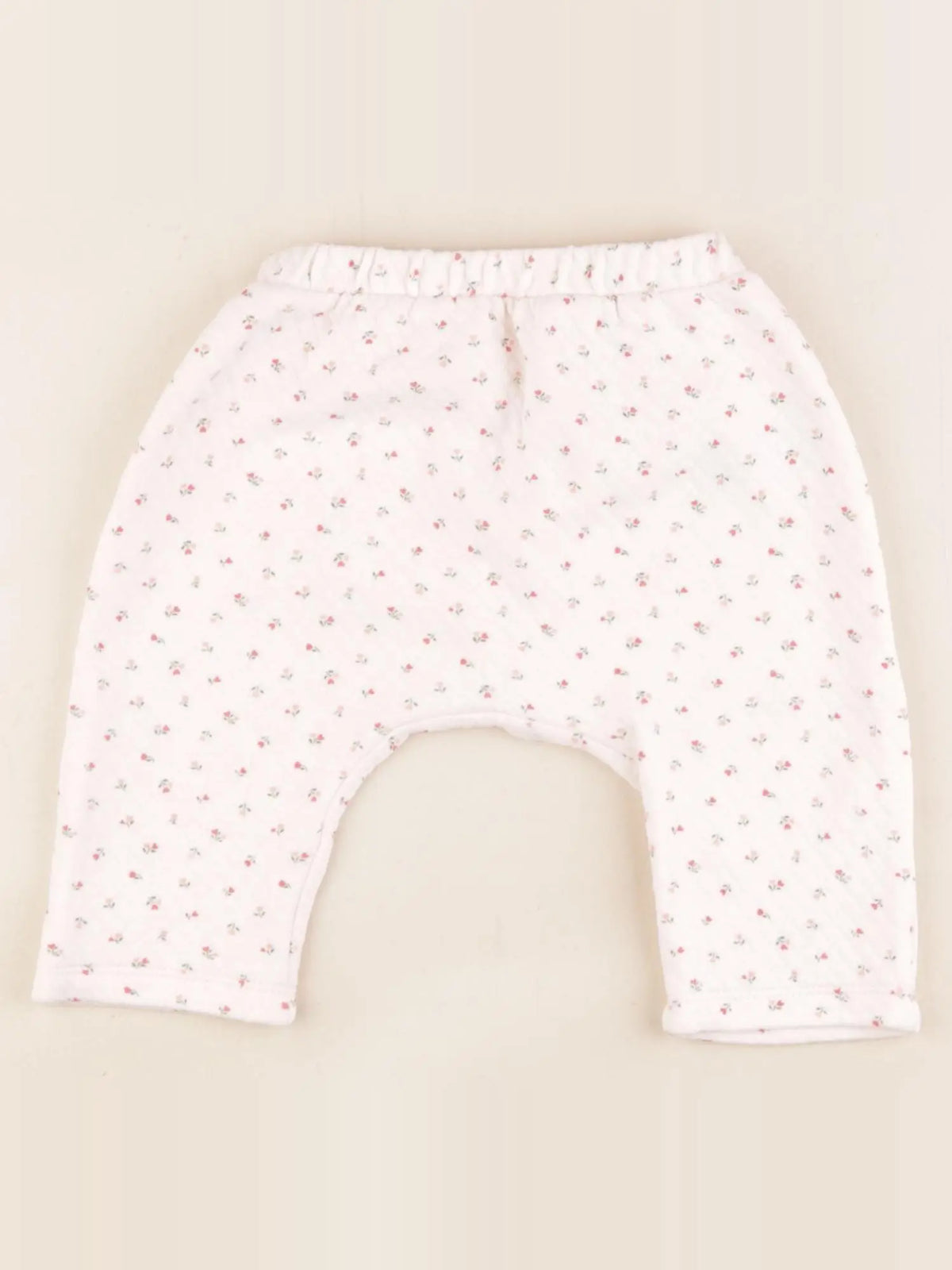 Vertbaudet - sarouel rose - 9 mois