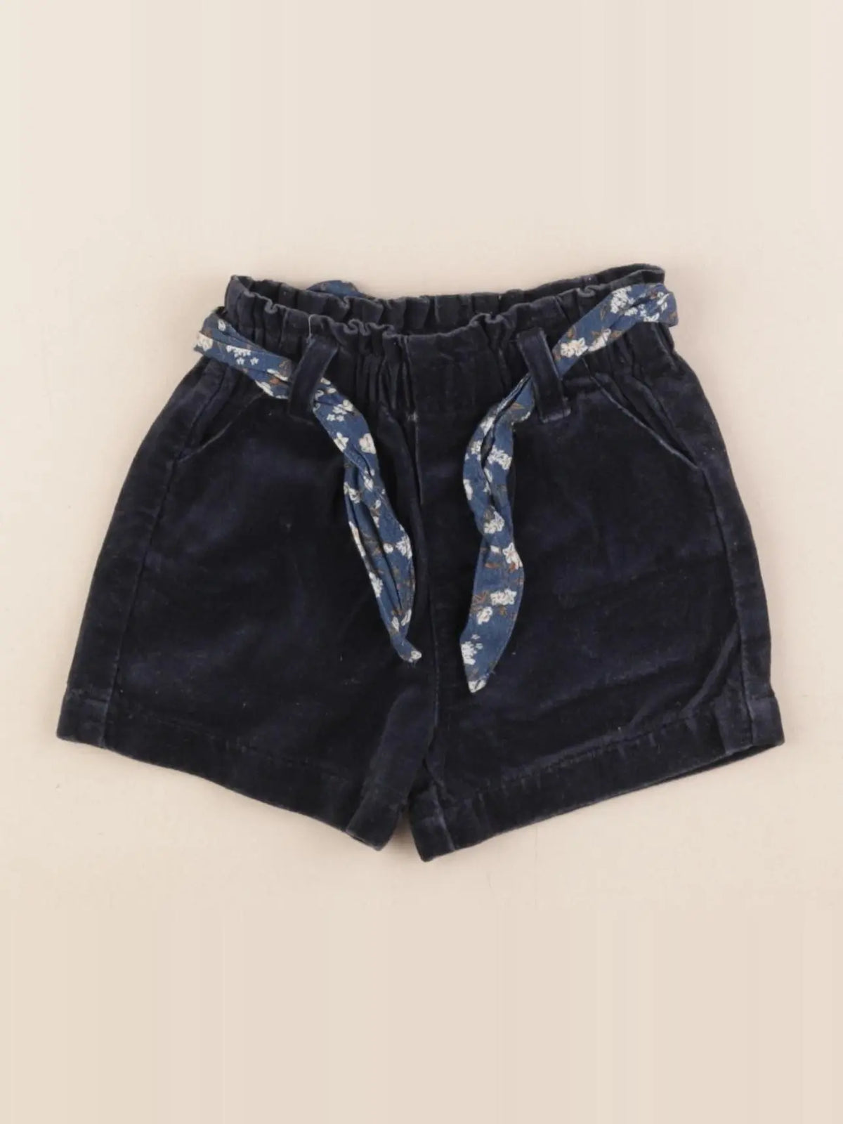 Vertbaudet - short bleu - 6 mois