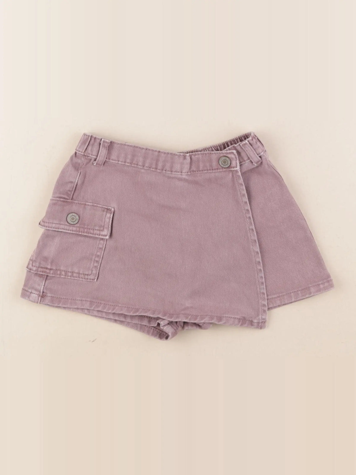 Vertbaudet - jupe short violet - 4 ans