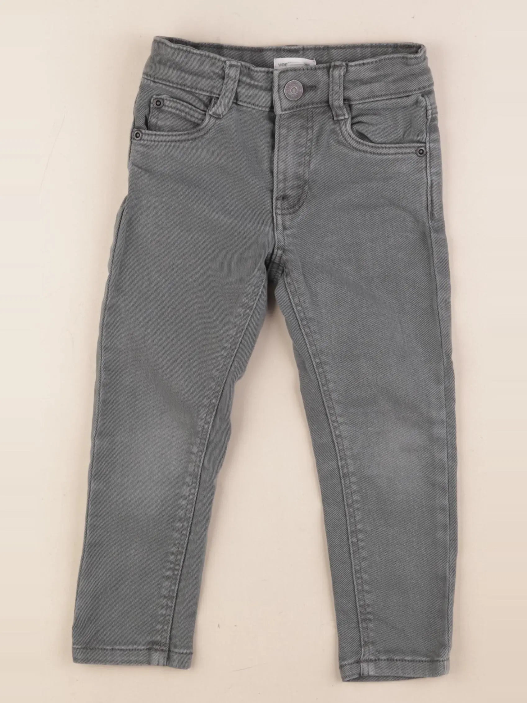 Vertbaudet - jean gris - 3 ans