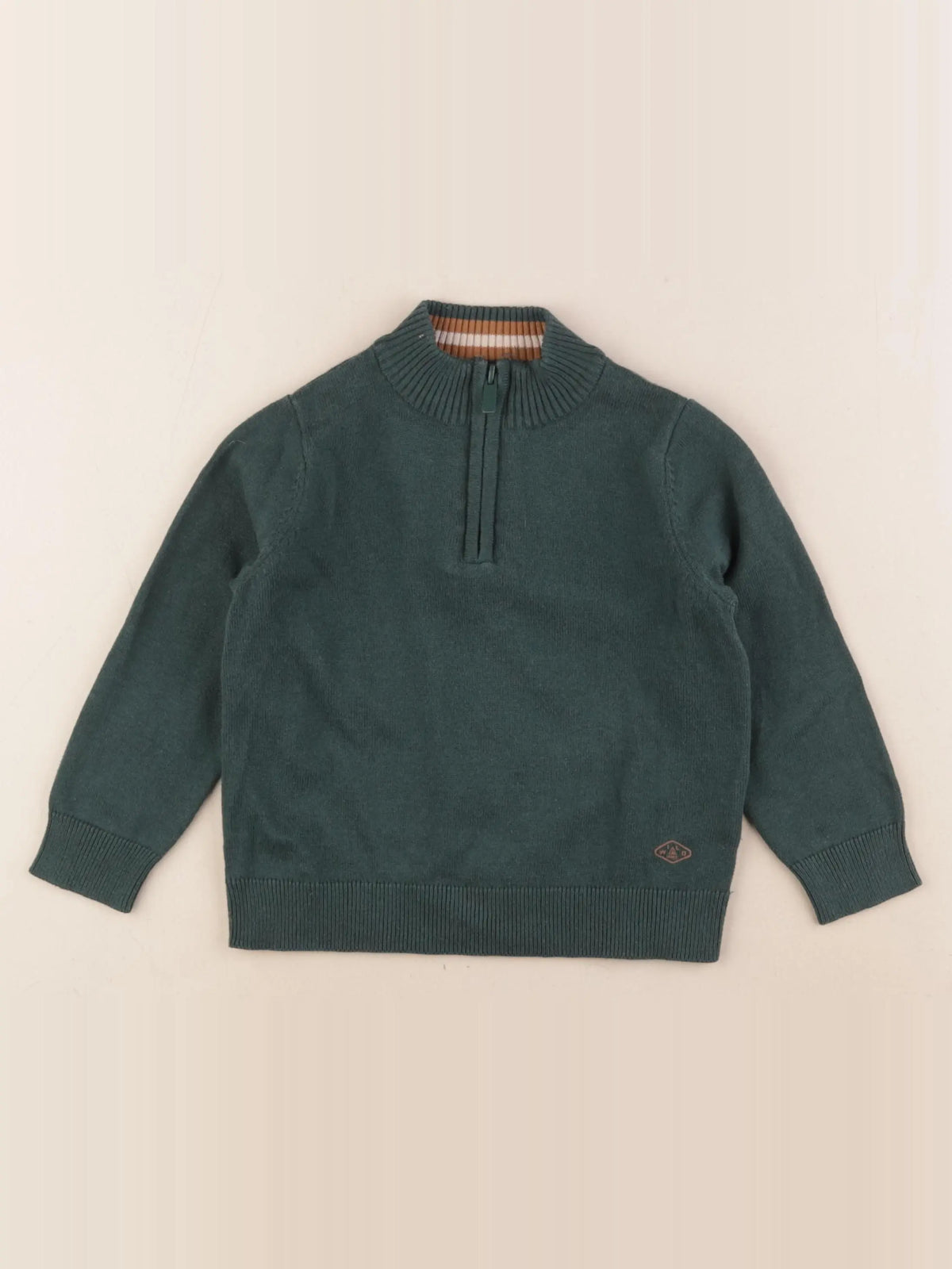 Vertbaudet - gilet vert - 3 ans