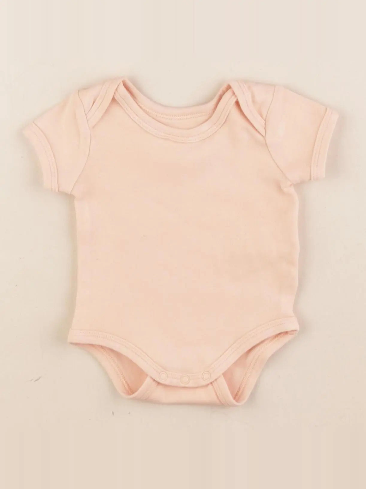 Vertbaudet - body orange - 3 mois