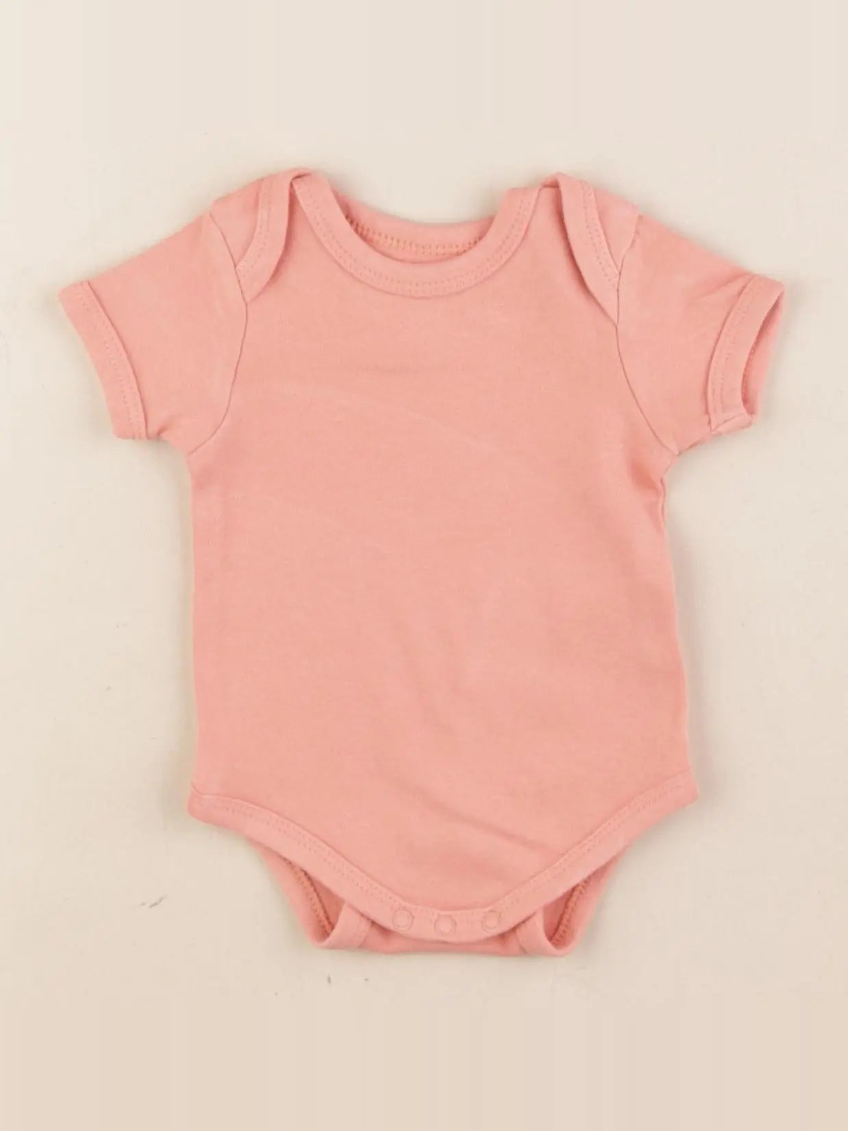 Vertbaudet - body orange - 3 mois