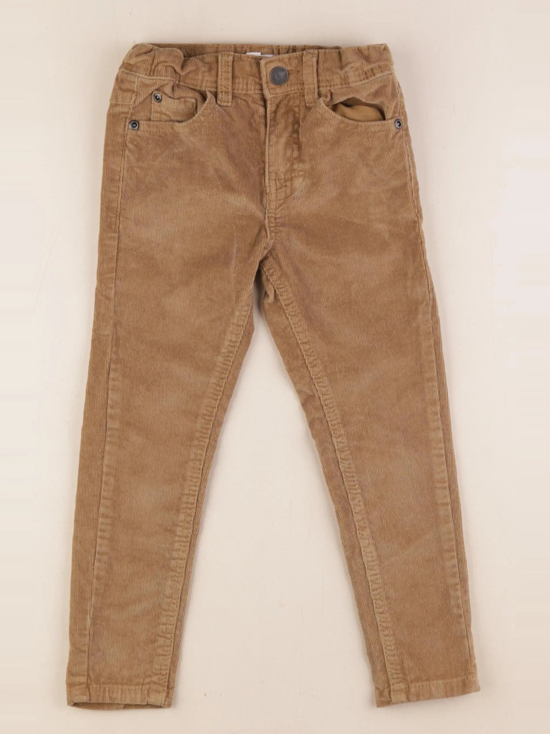 Vertbaudet - pantalon marron - 4 ans