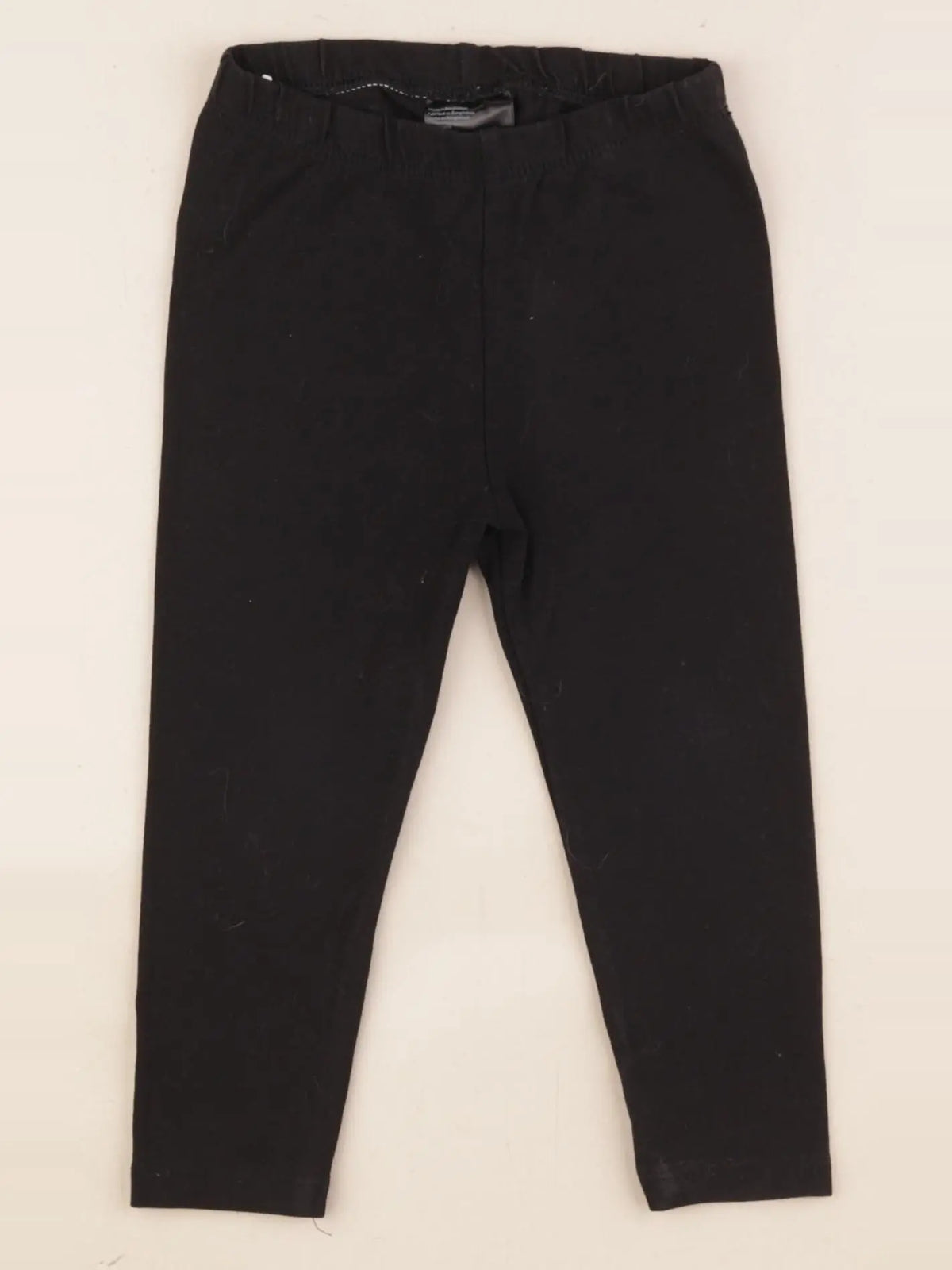 H&M - legging noir - 12/18 mois