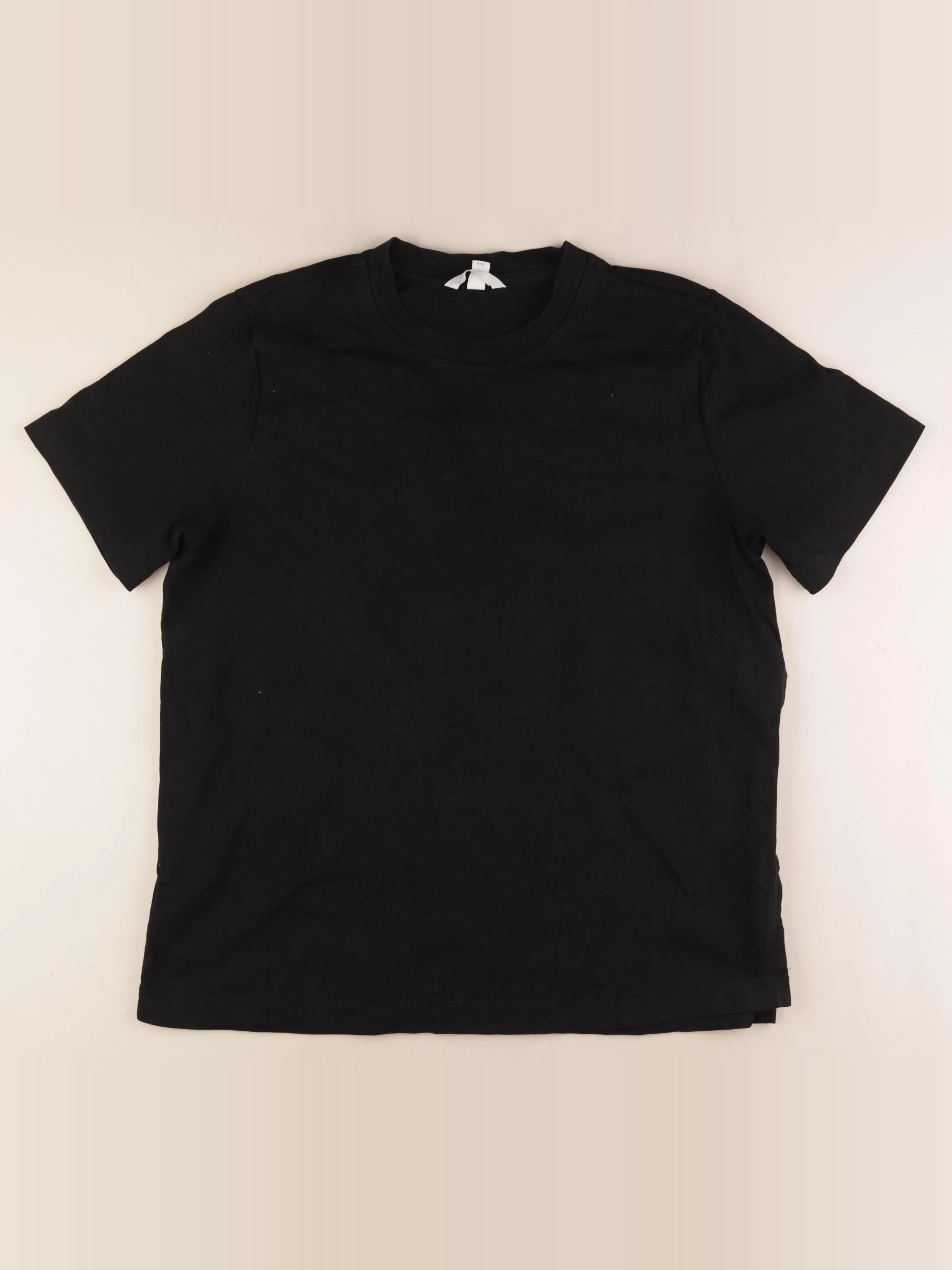 H&M - tee-shirt grossesse noir - l