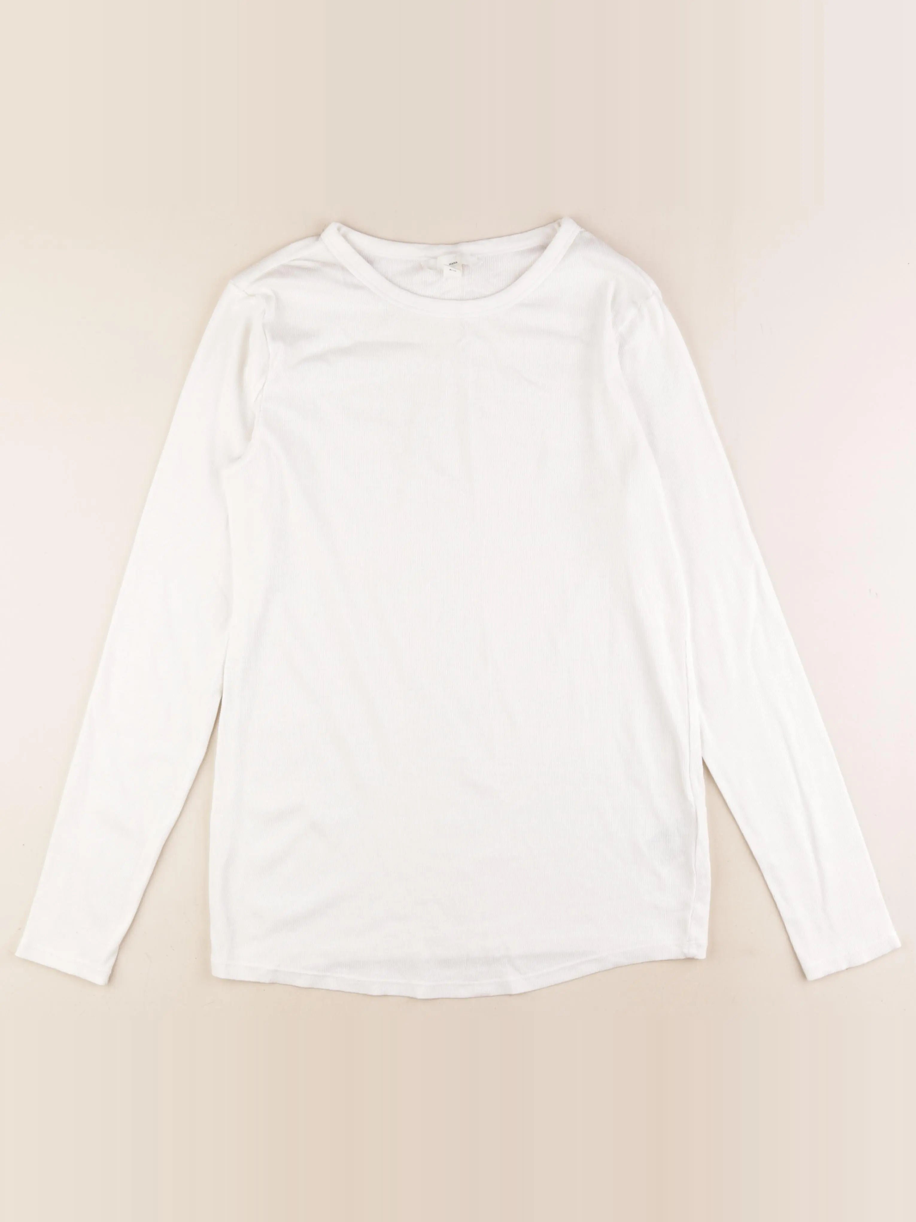 H&M - tee-shirt grossesse blanc - l