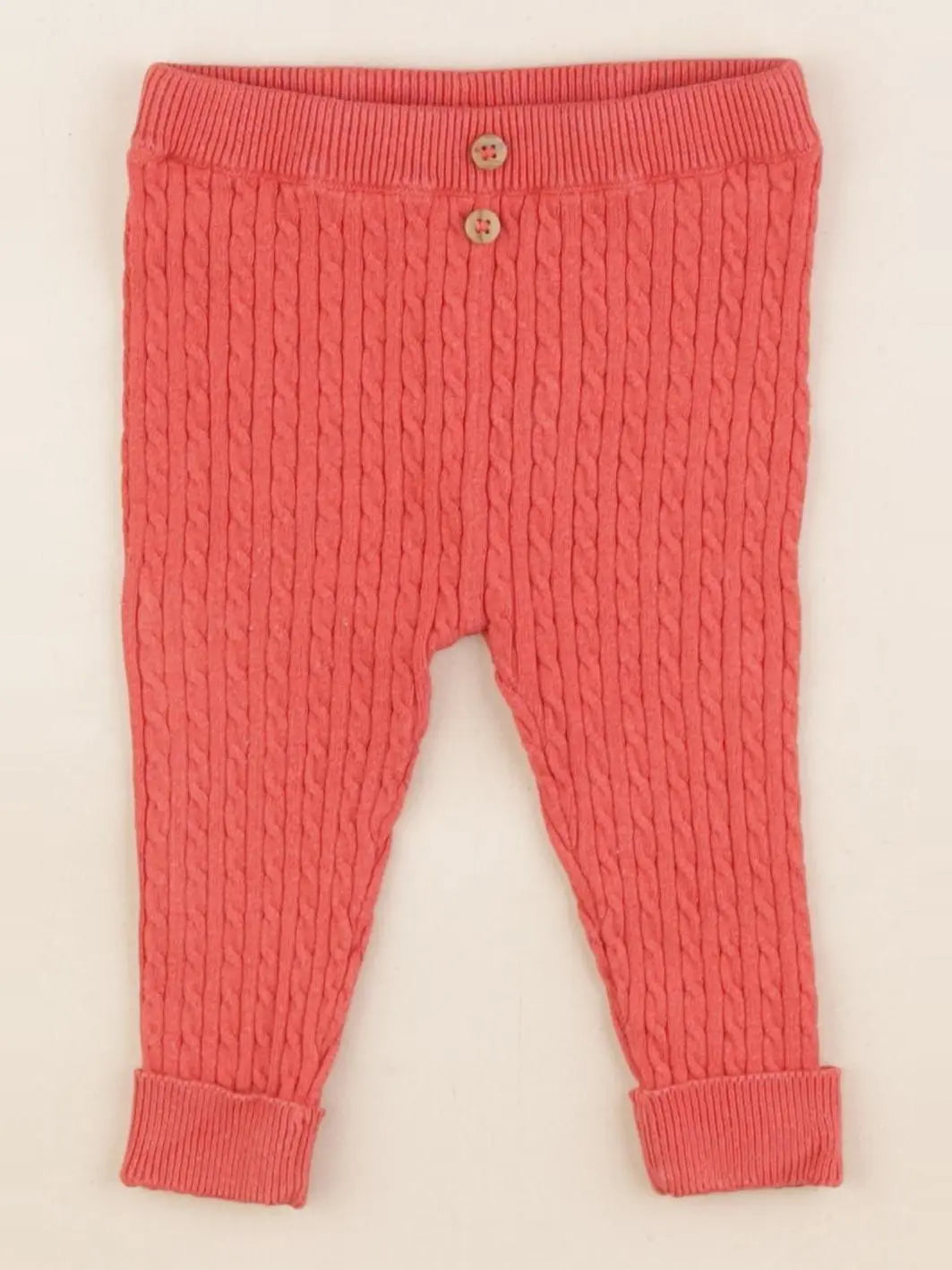 Tape à l'oeil - legging orange - 6 mois
