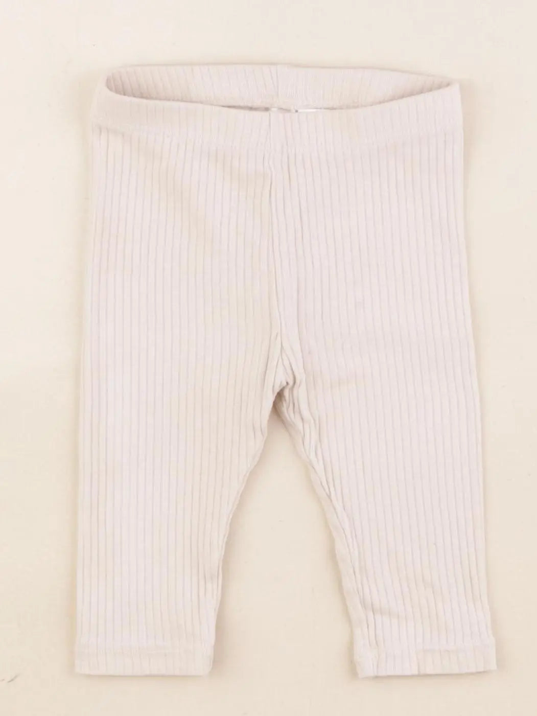 H&M - legging beige - 2/4 mois