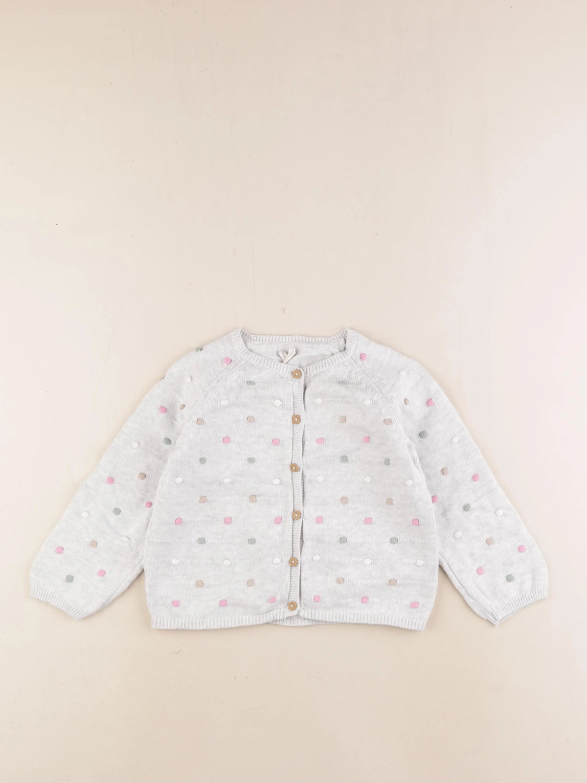 H&M - gilet gris - 18/24 mois