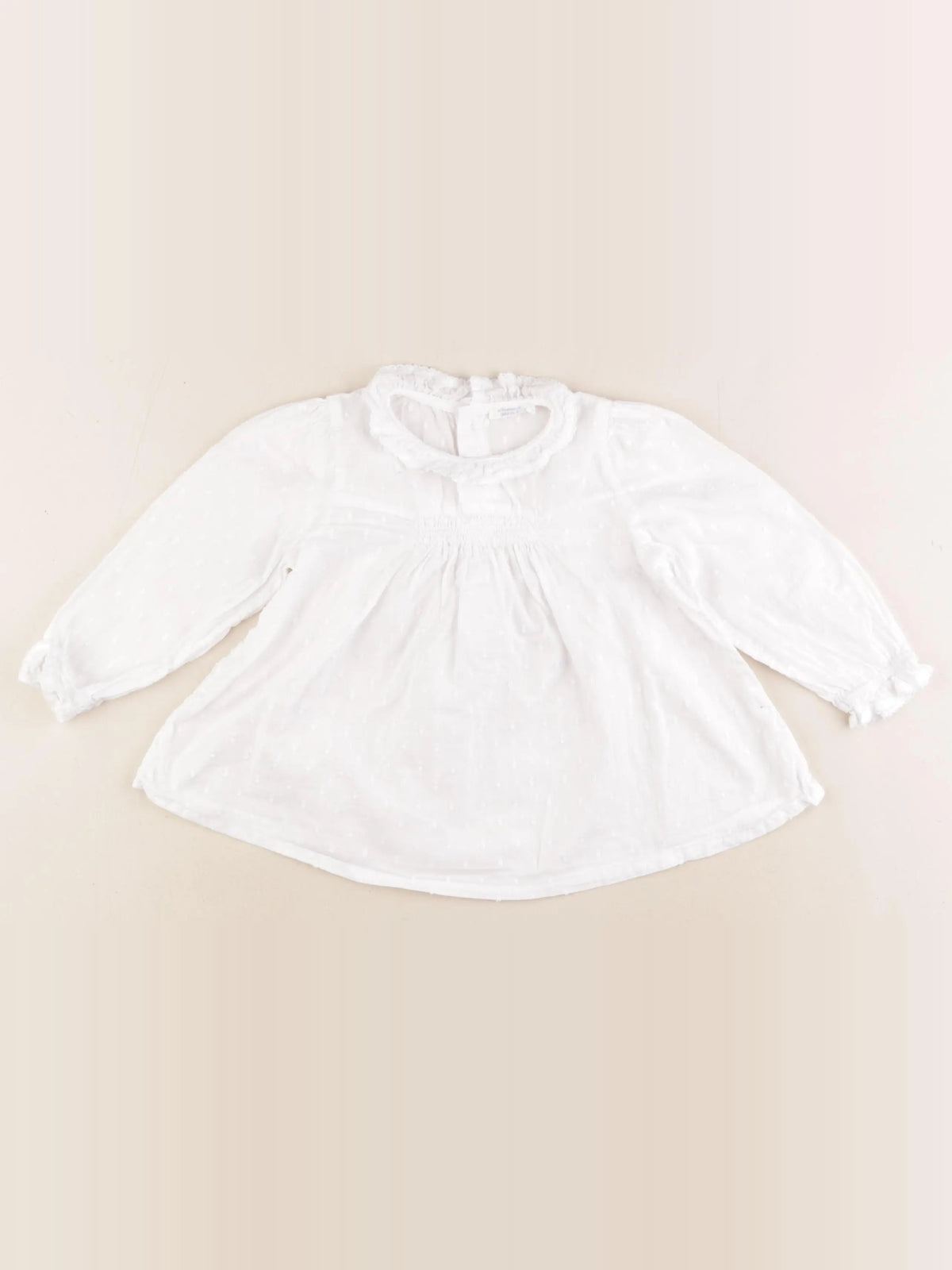 Boutchou - blouse blanc - 24 mois