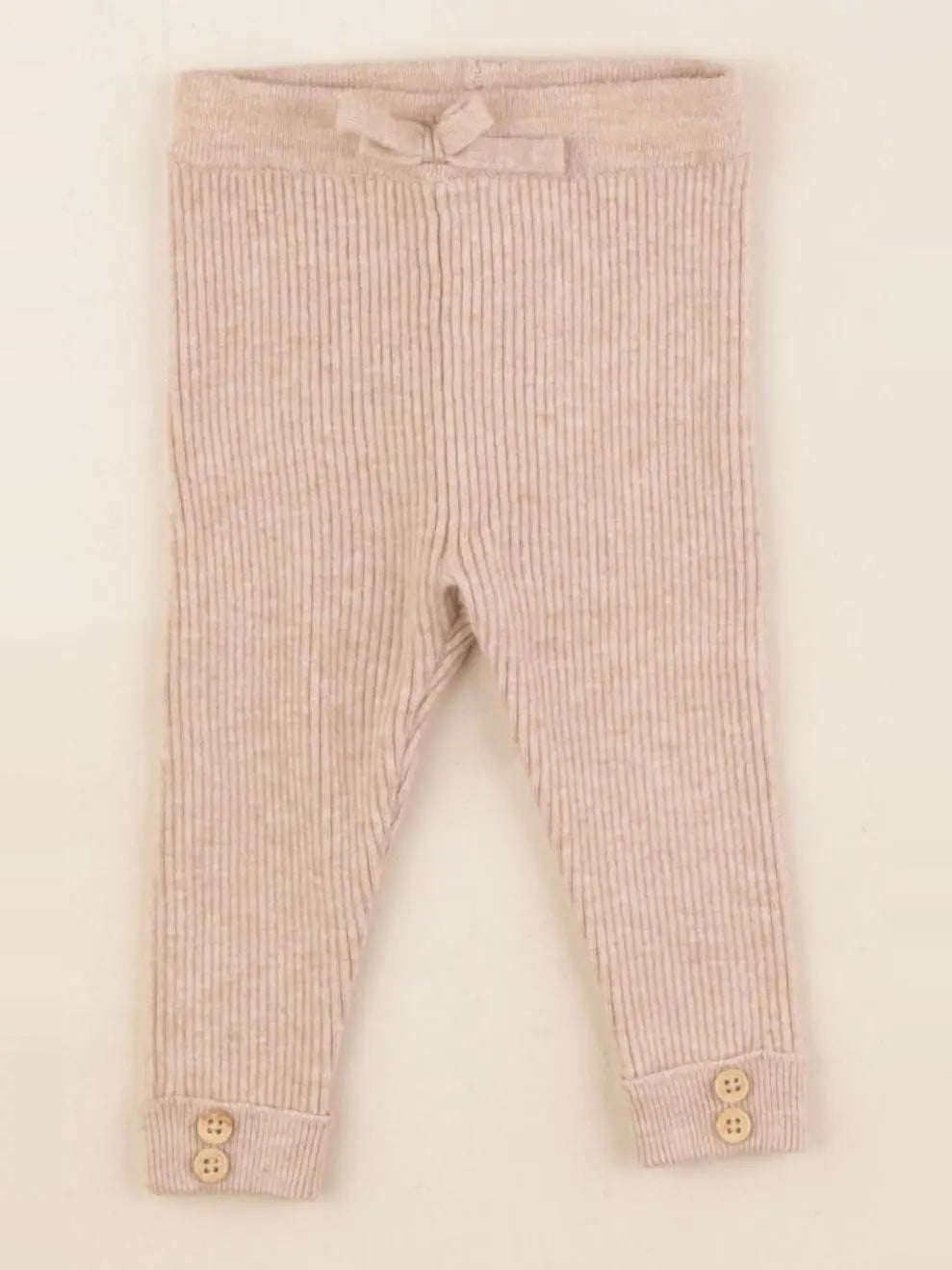 Vertbaudet - legging beige - 3 mois