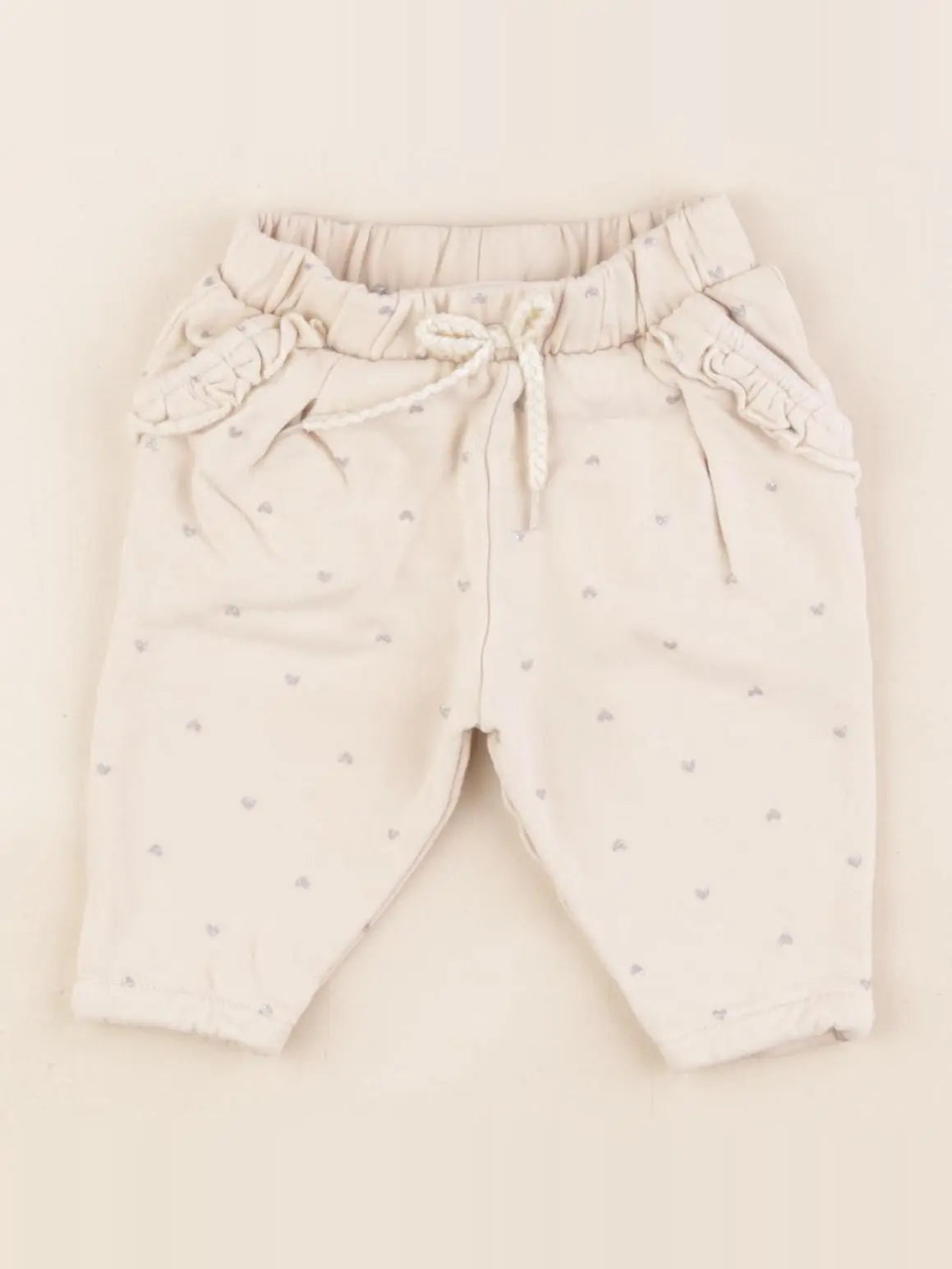 Vertbaudet - pantalon beige - 3 mois
