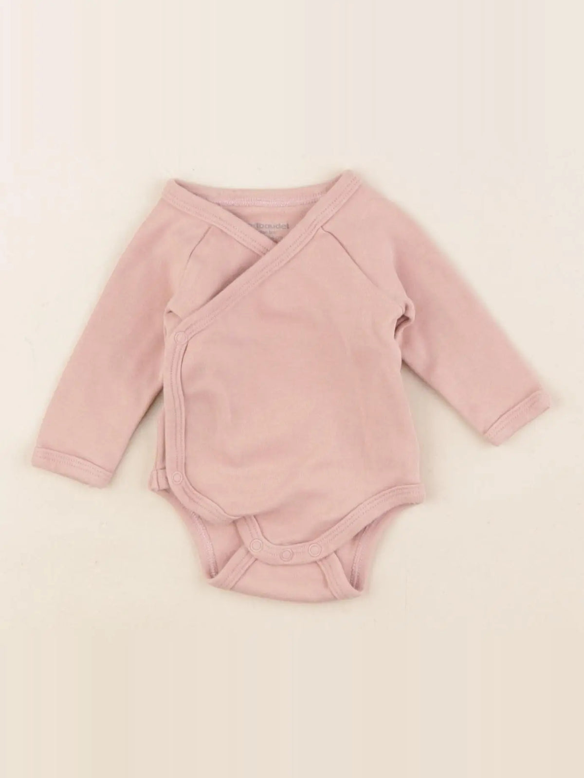 Vertbaudet - body rose - 1 mois