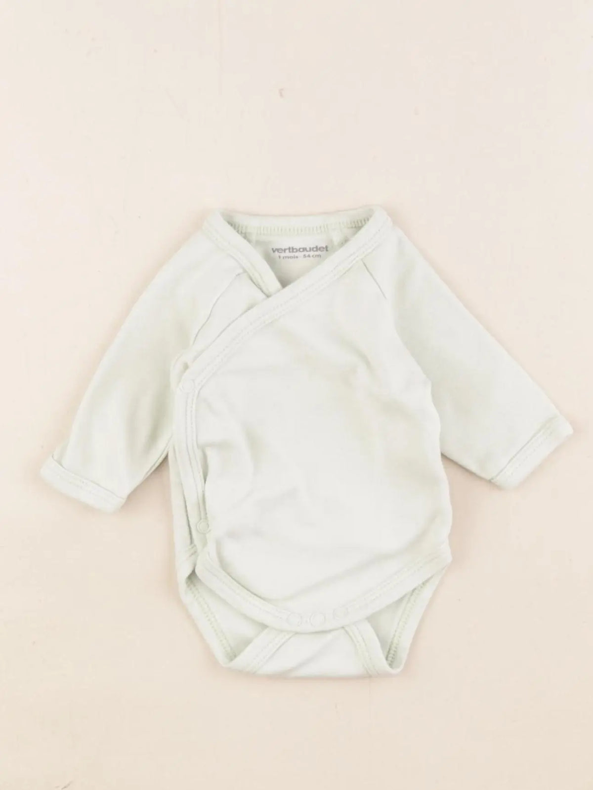 Vertbaudet - body vert - 1 mois