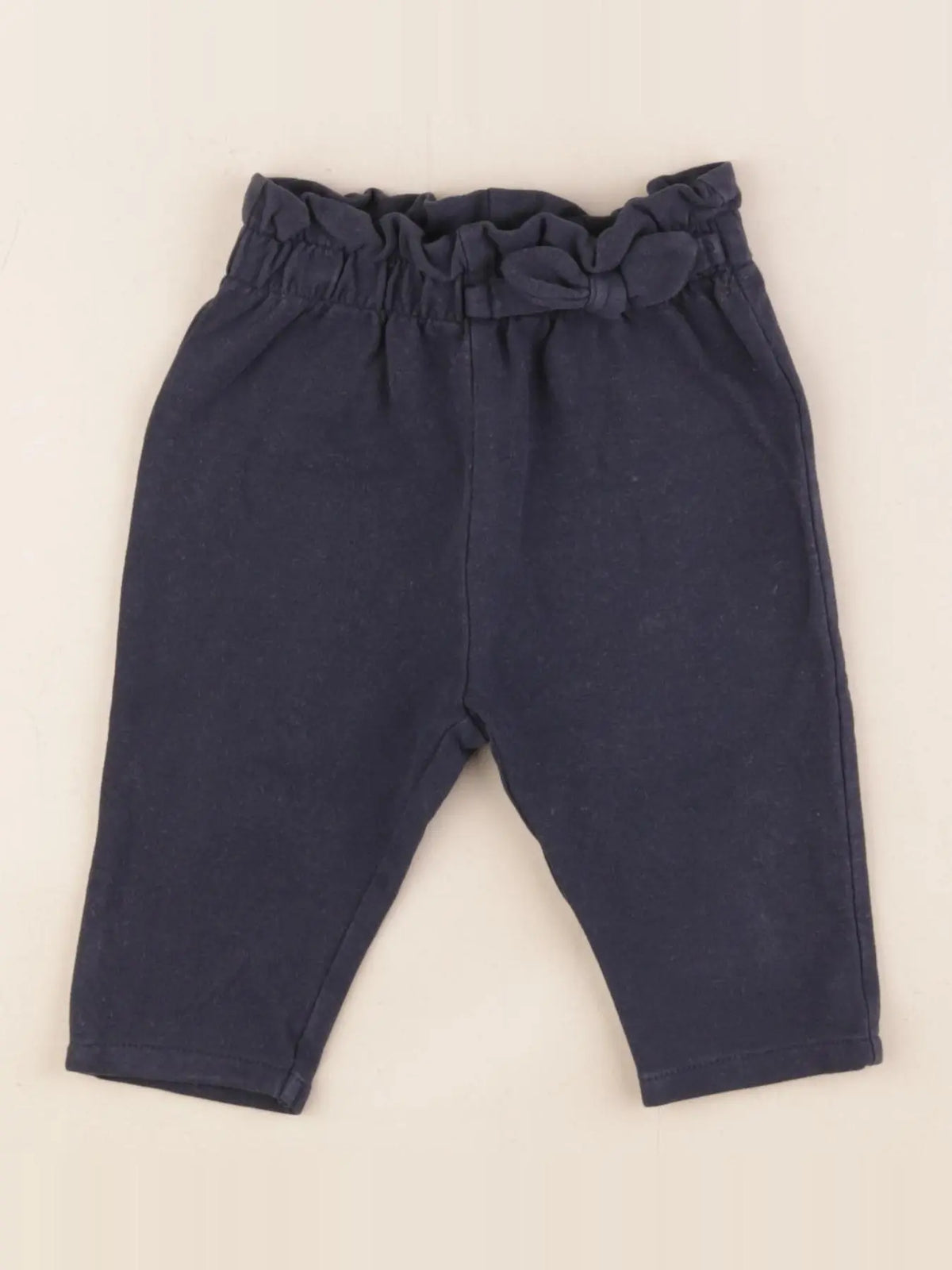 Vertbaudet - pantalon bleu - 6 mois