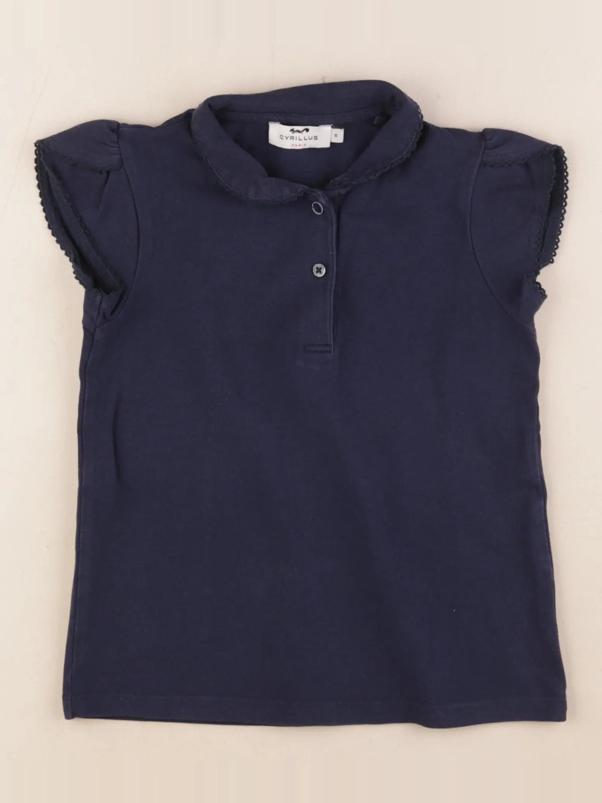Cyrillus - tee-shirt bleu - 6 ans