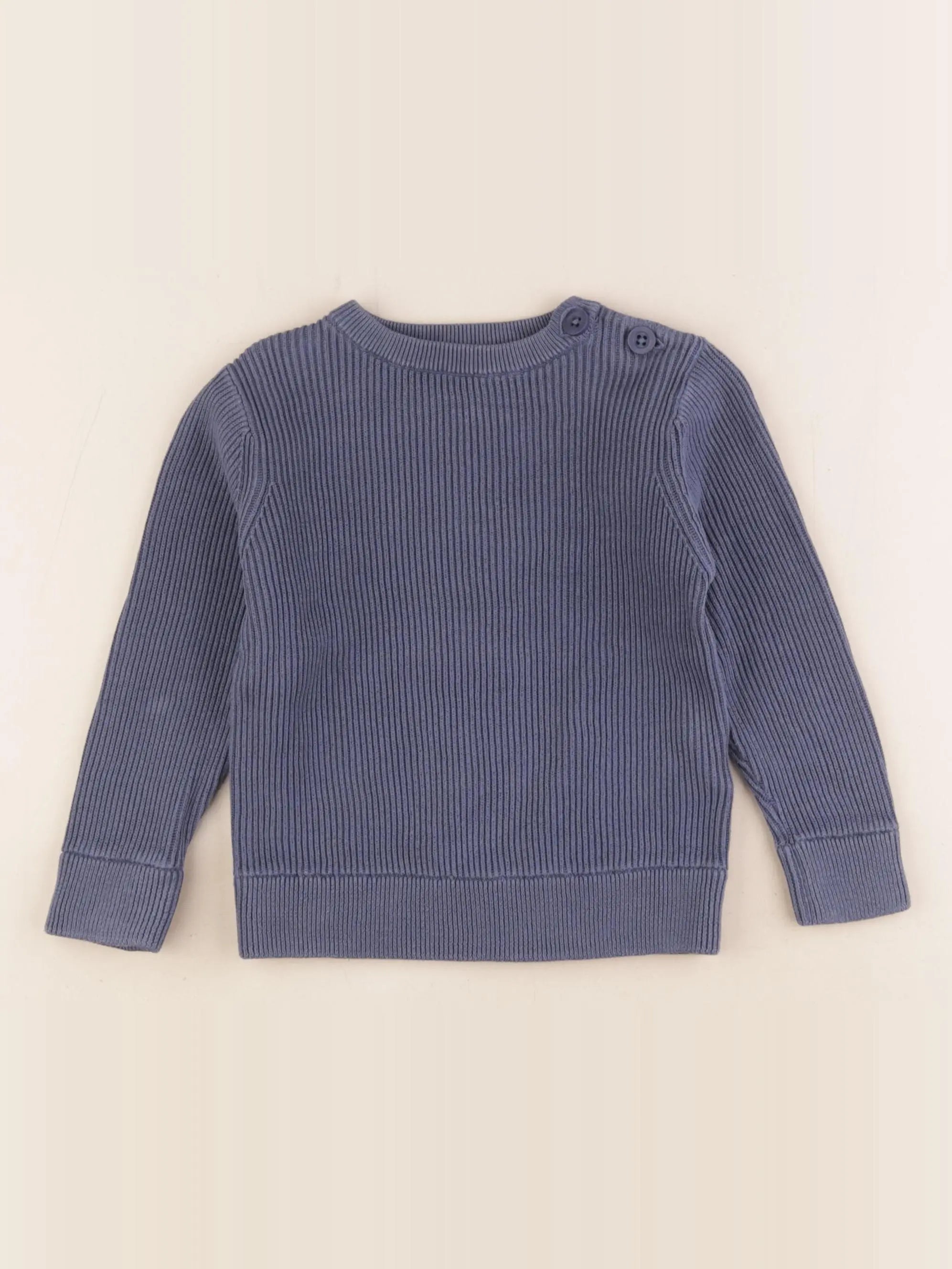 Vertbaudet - pull bleu - 3 ans