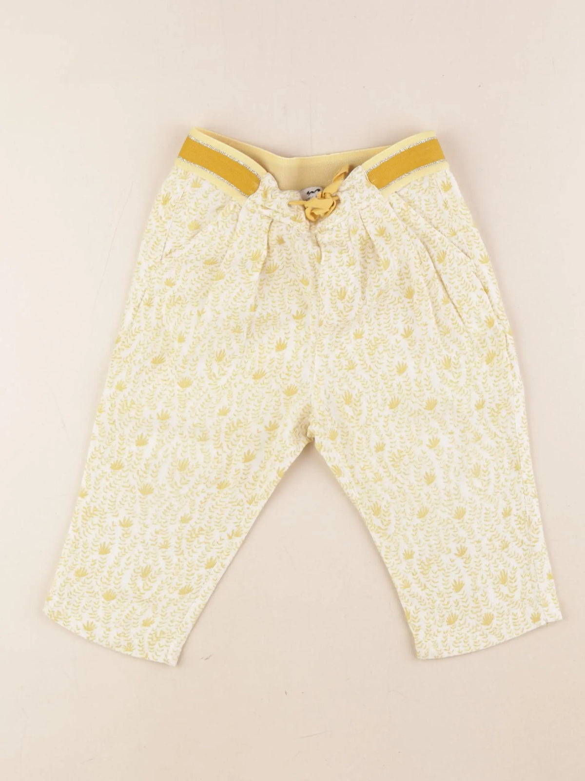 Cyrillus - pantalon jaune - 3 ans