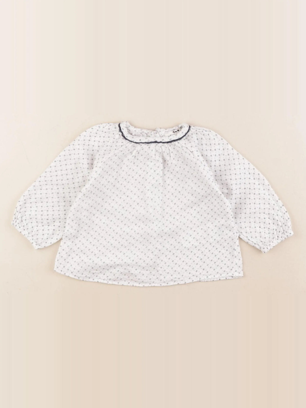 Cyrillus - blouse blanc - 6 mois