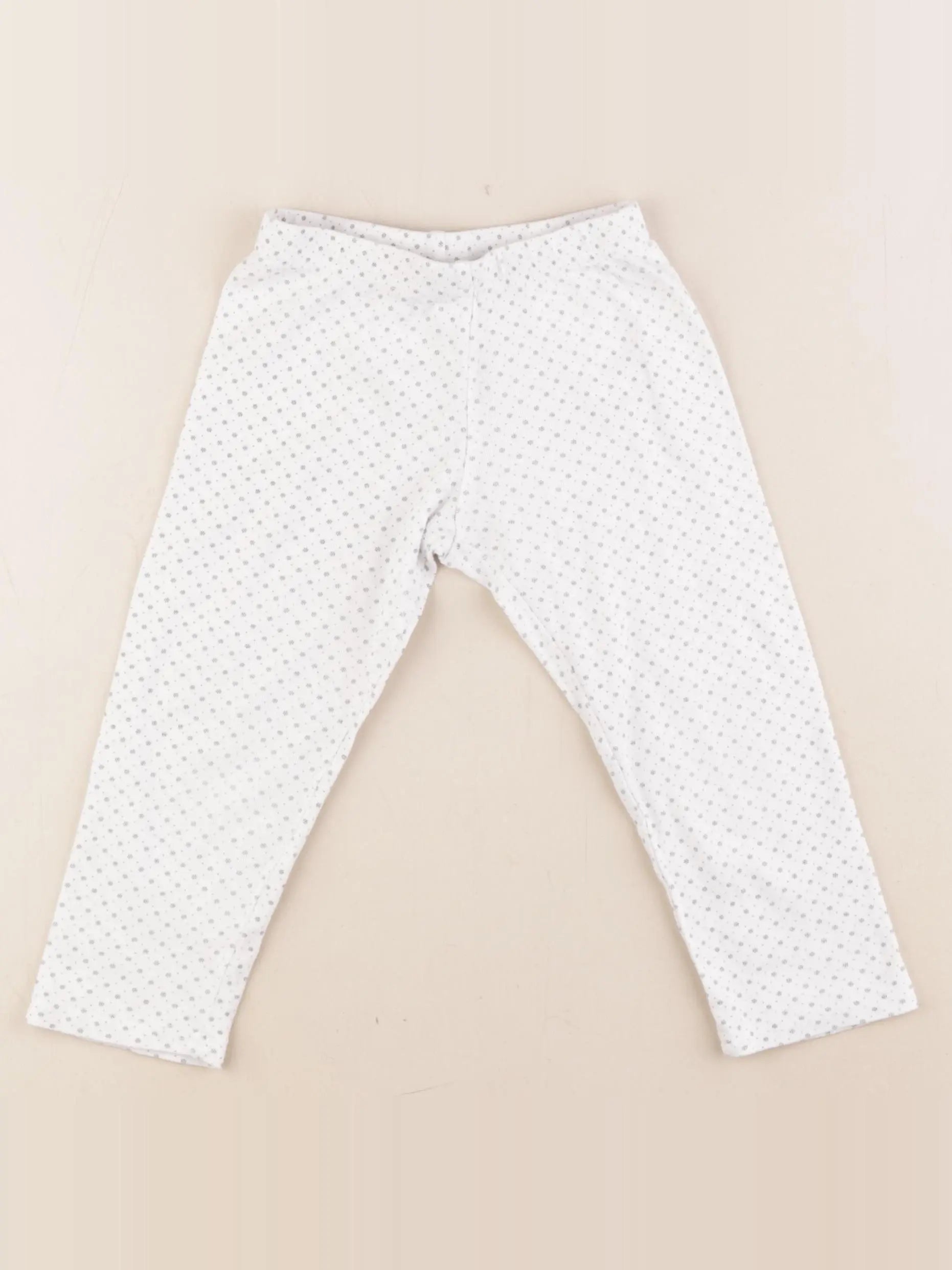 Cyrillus - legging blanc - 3 ans