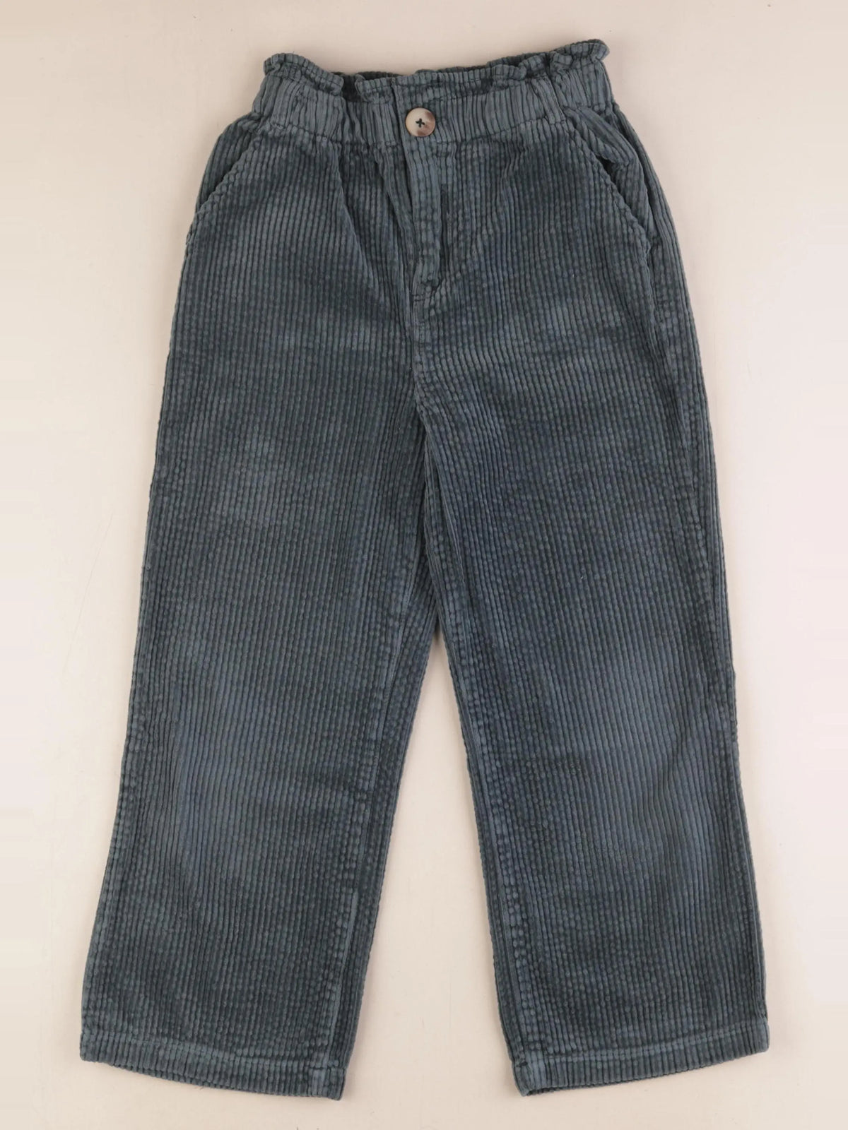 Vertbaudet - pantalon vert - 8 ans