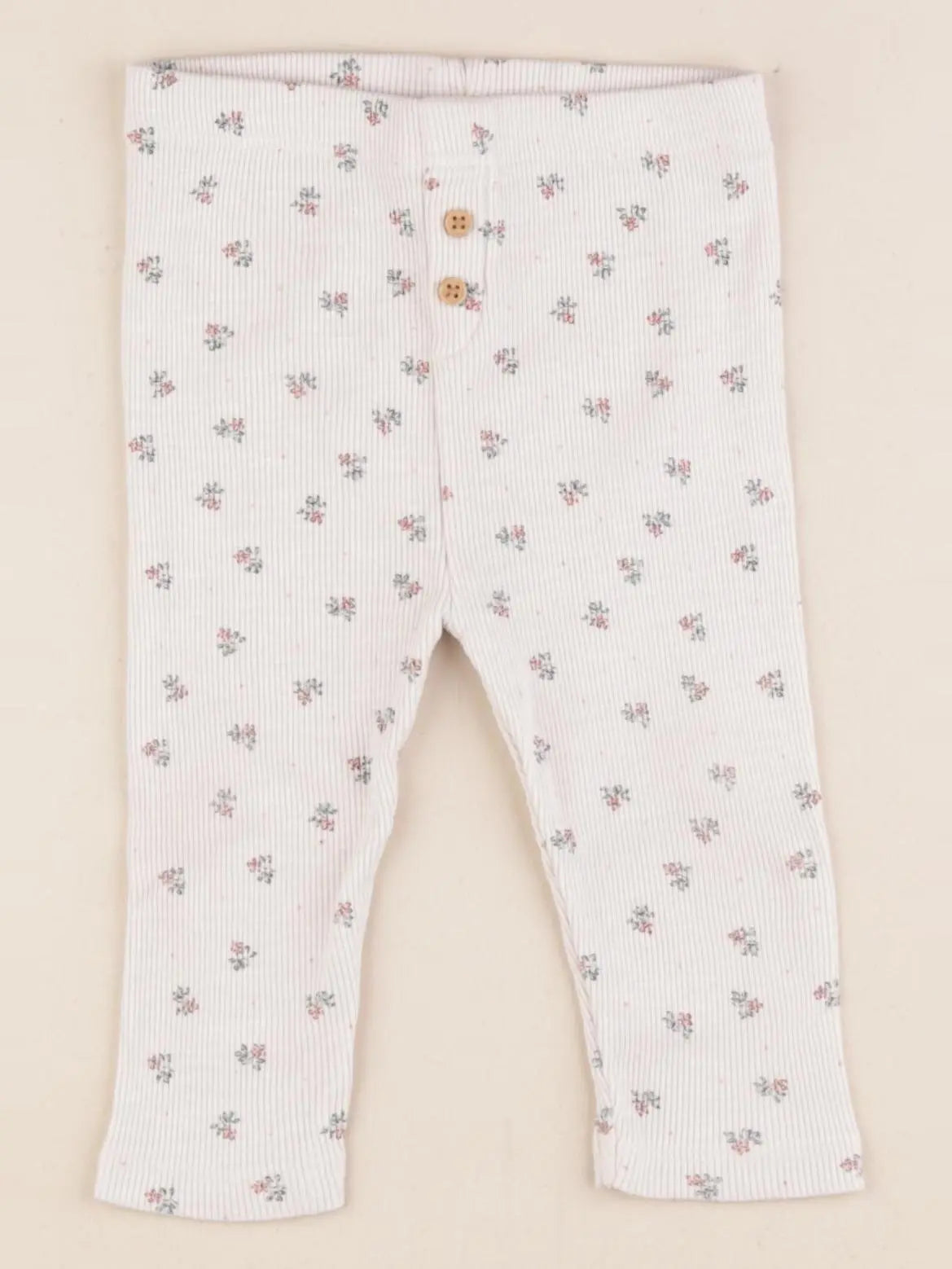 Vertbaudet - legging beige - 12 mois