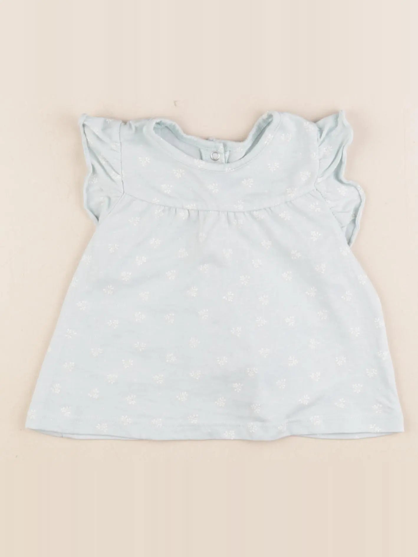 Vertbaudet - tee-shirt vert - 12 mois