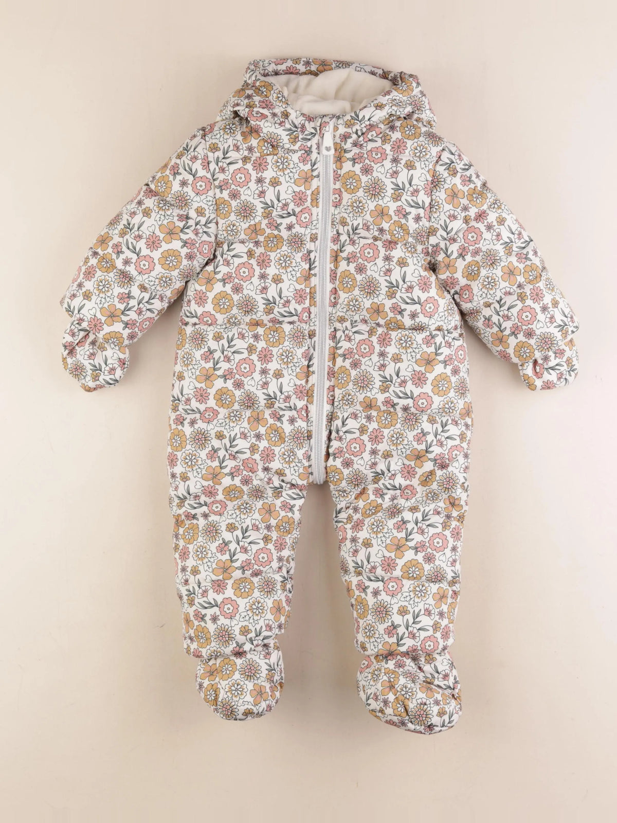 Vertbaudet - combi-pilote beige - 9 mois
