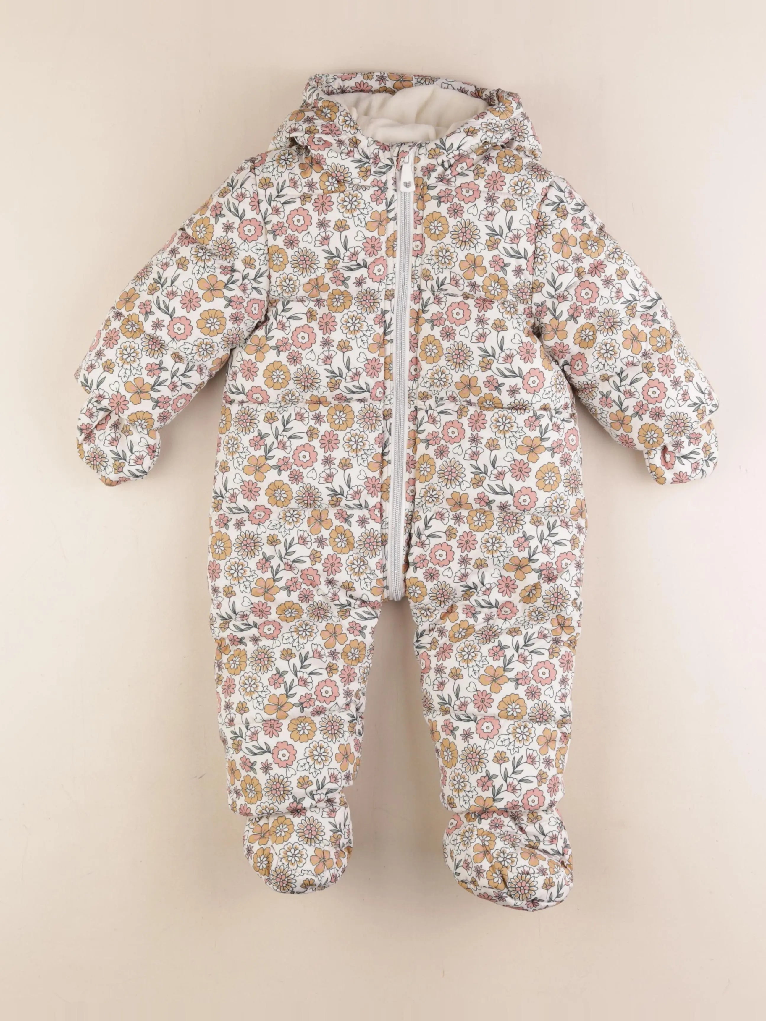 Vertbaudet - combi-pilote beige - 9 mois