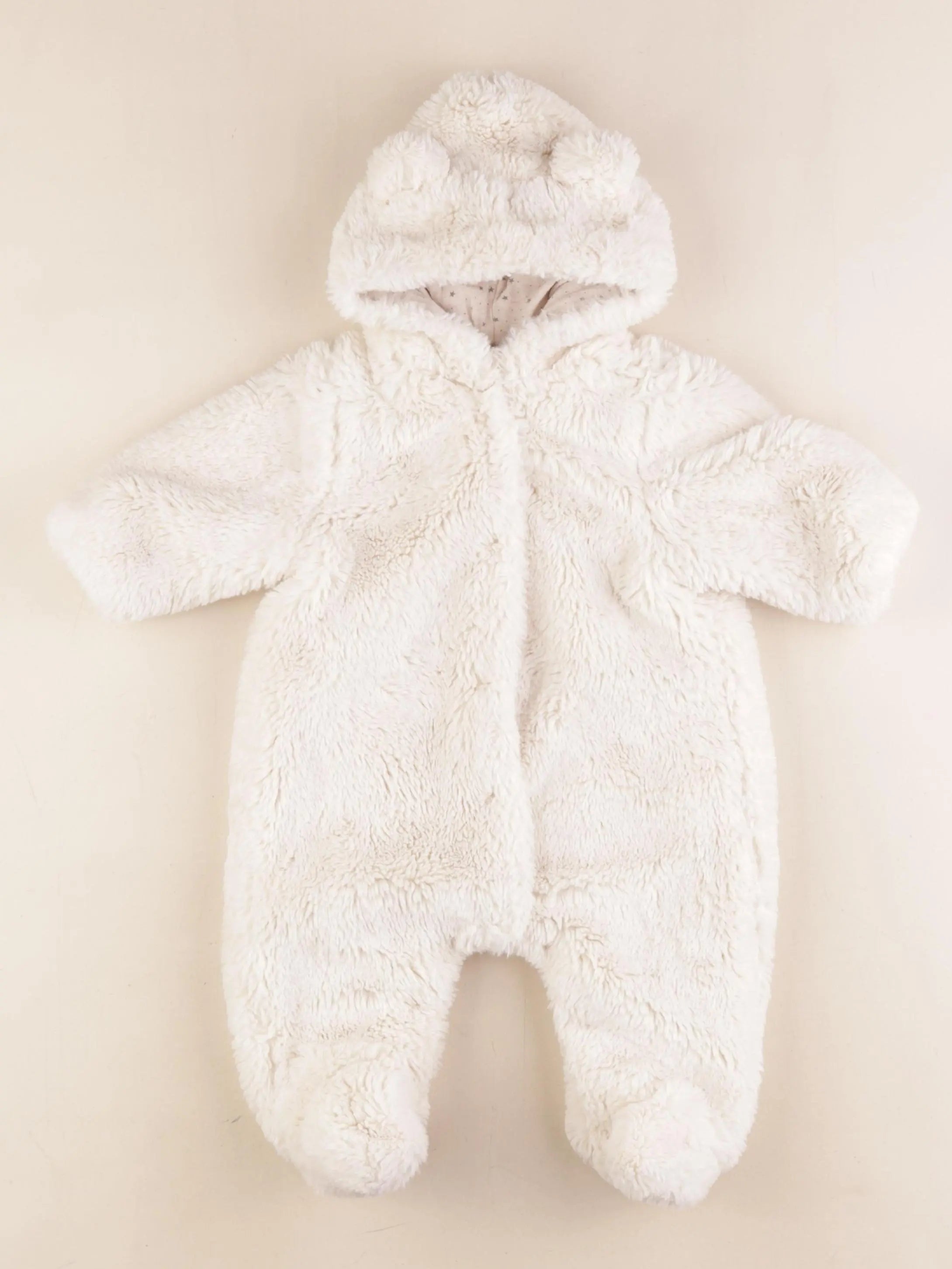 Zara - combi-pilote beige - 1/3 mois