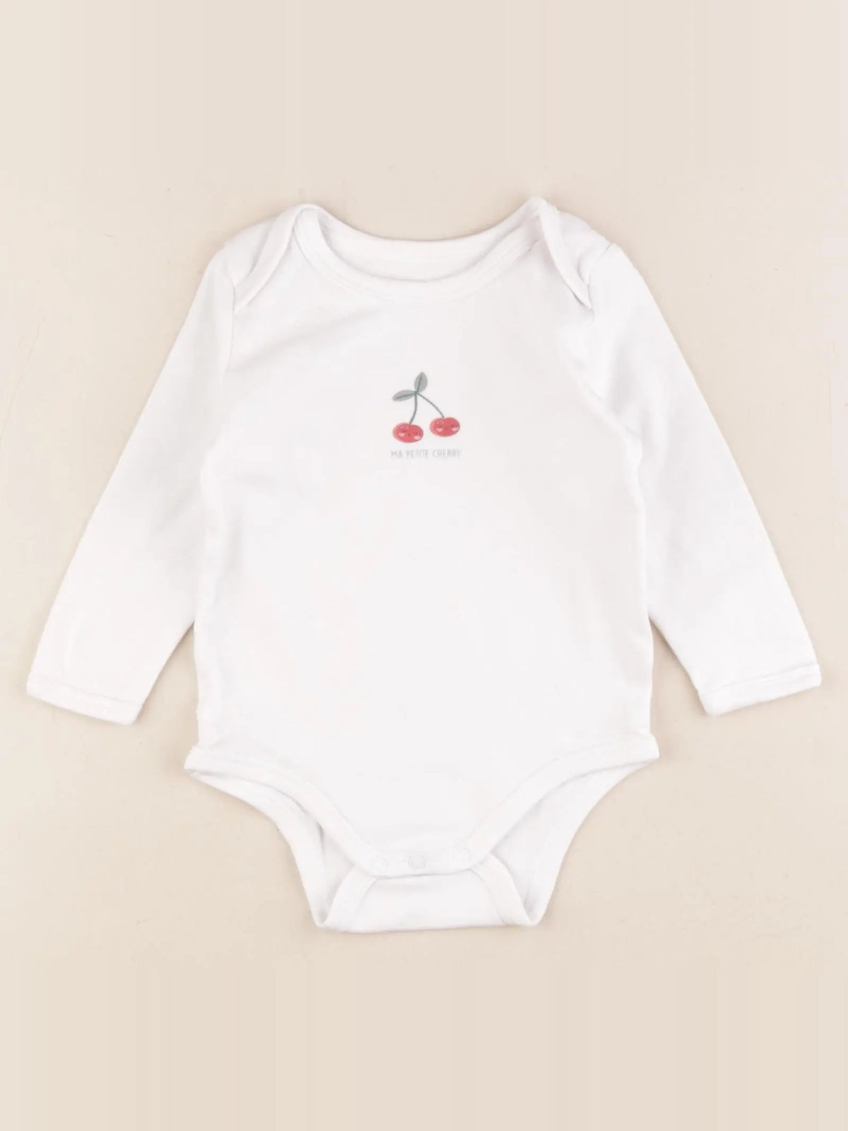 Vertbaudet - body blanc - 12 mois
