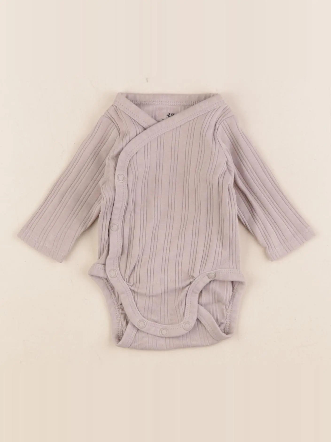 H&M - body beige - 0/1 mois