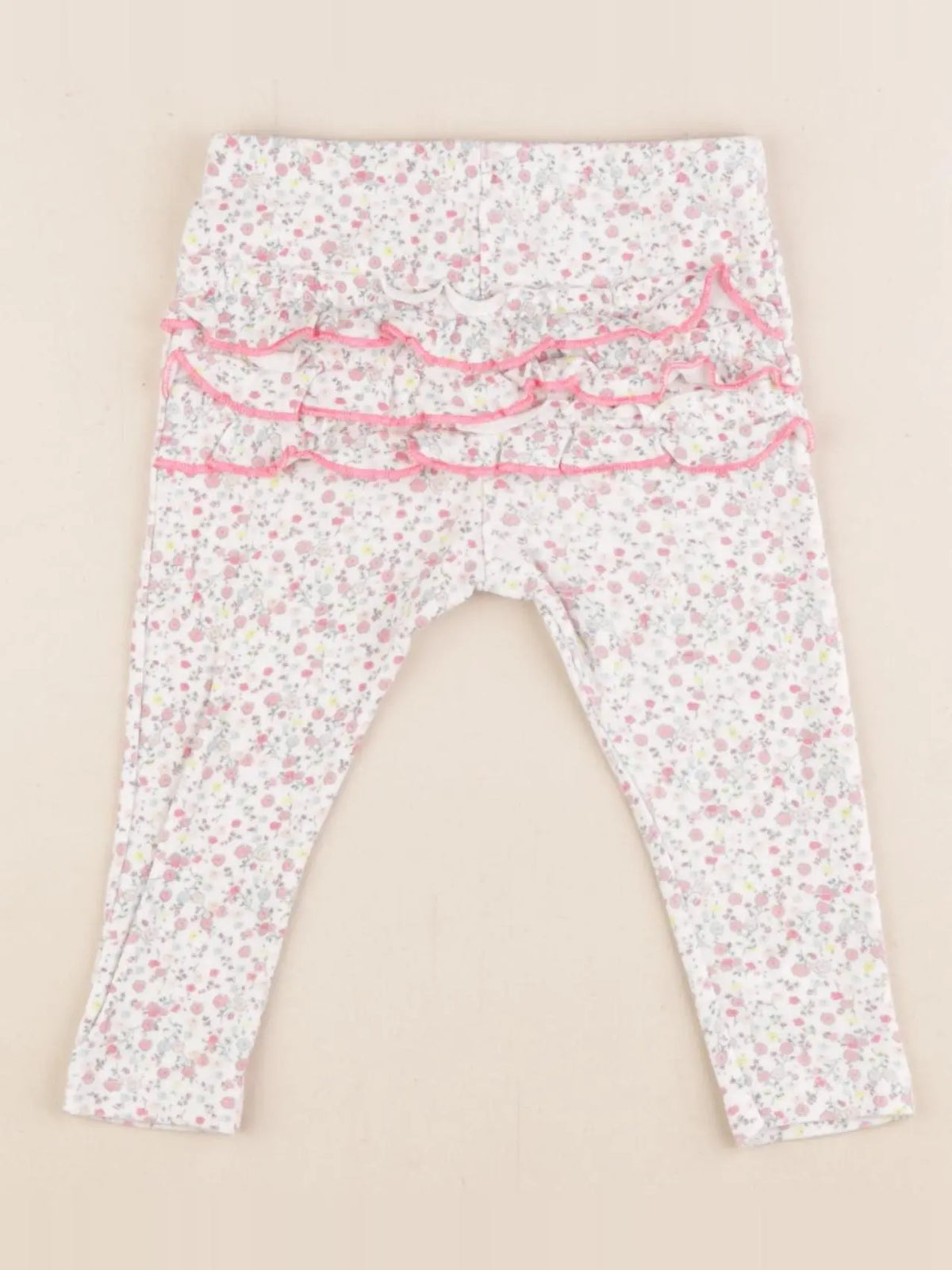 Petit Bateau - legging multicolore - 12 mois