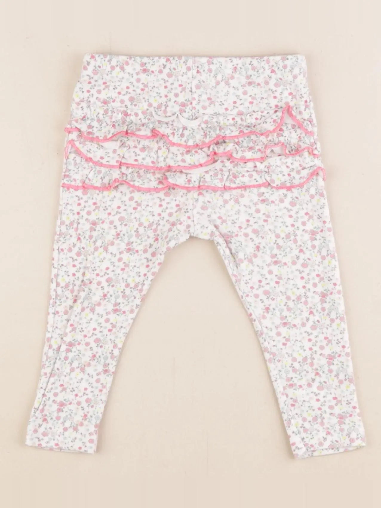 Petit Bateau - legging multicolore - 12 mois