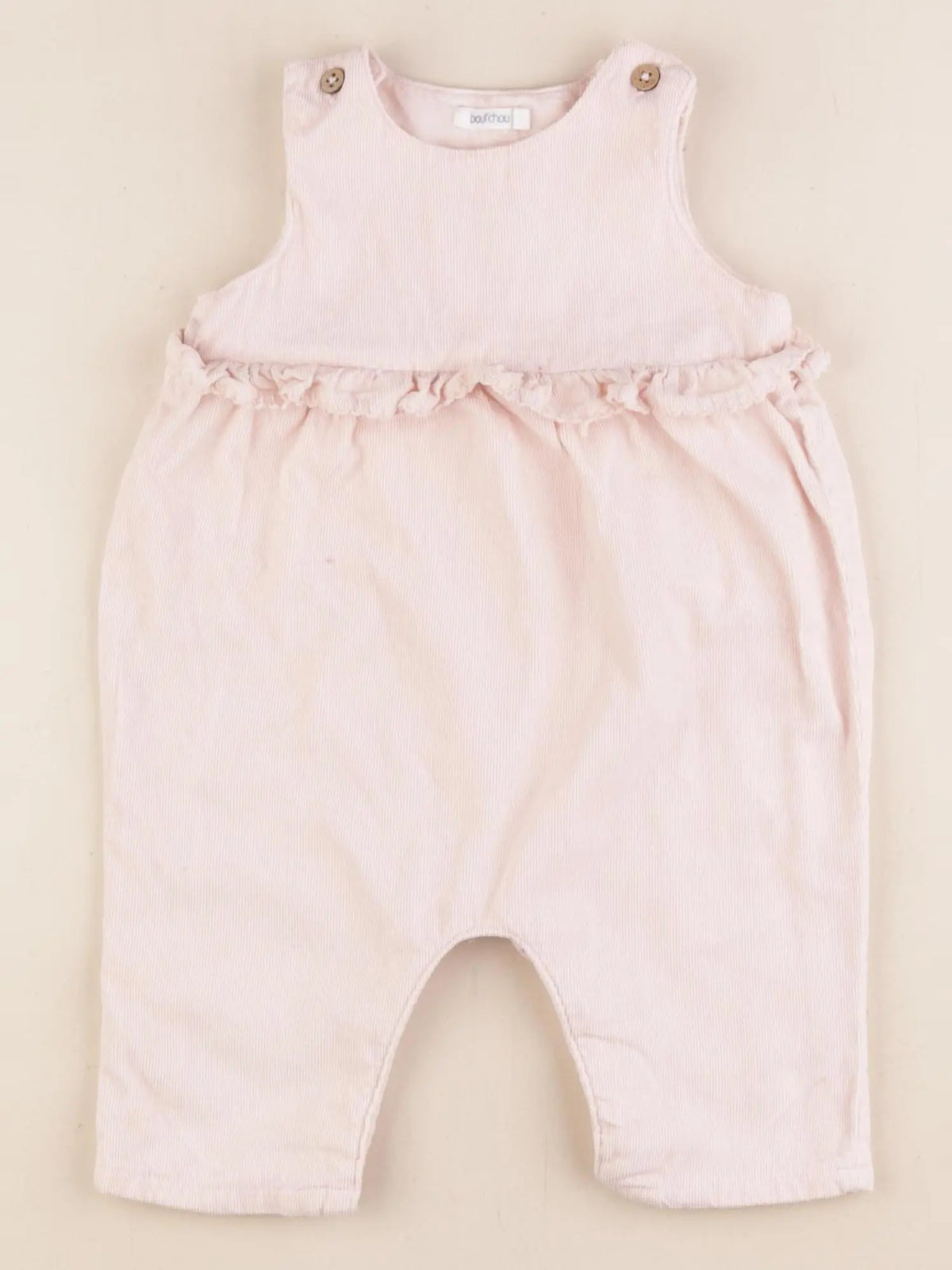 Boutchou - combinaison rose - 3 mois