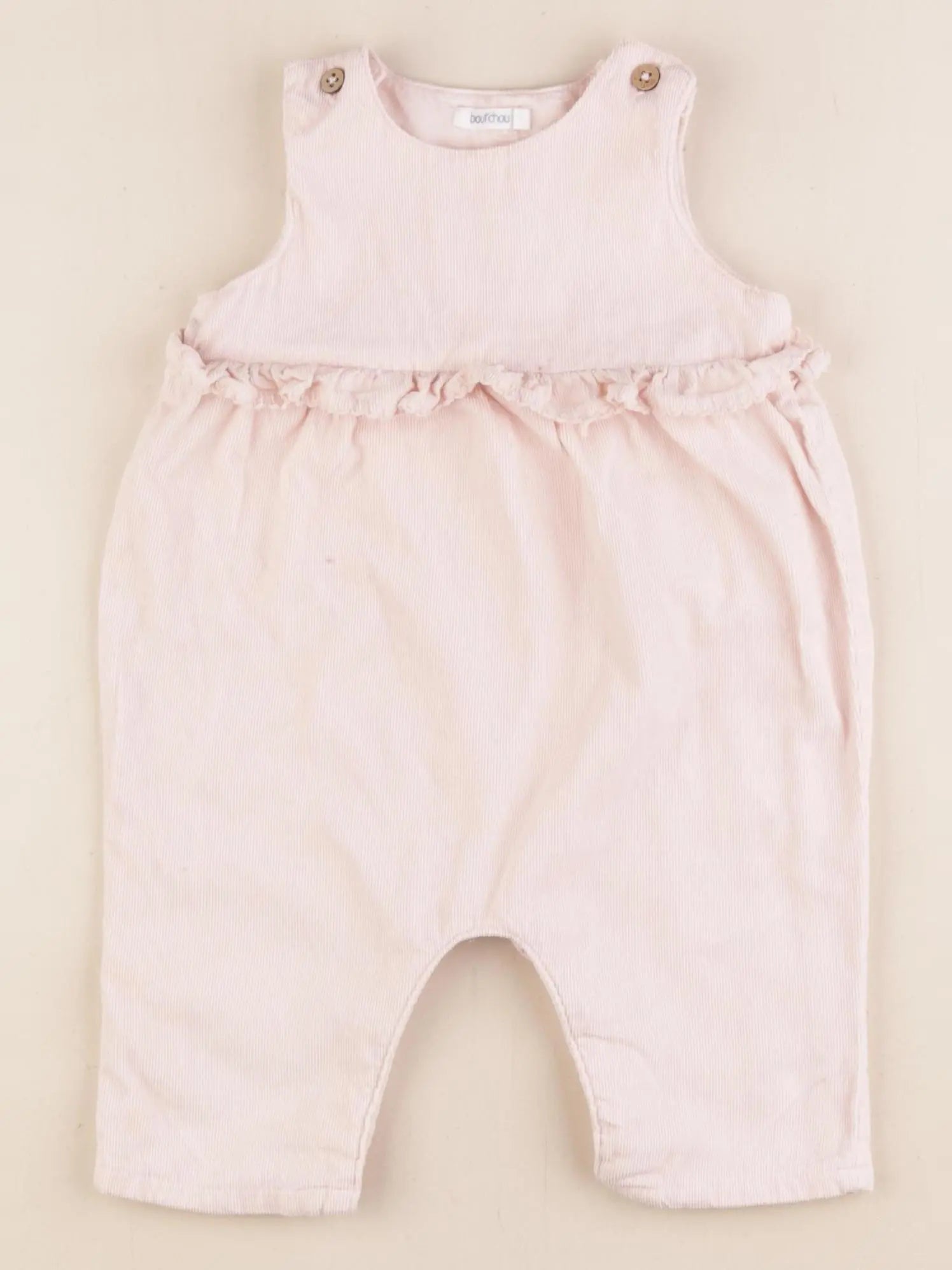 Boutchou - combinaison rose - 3 mois